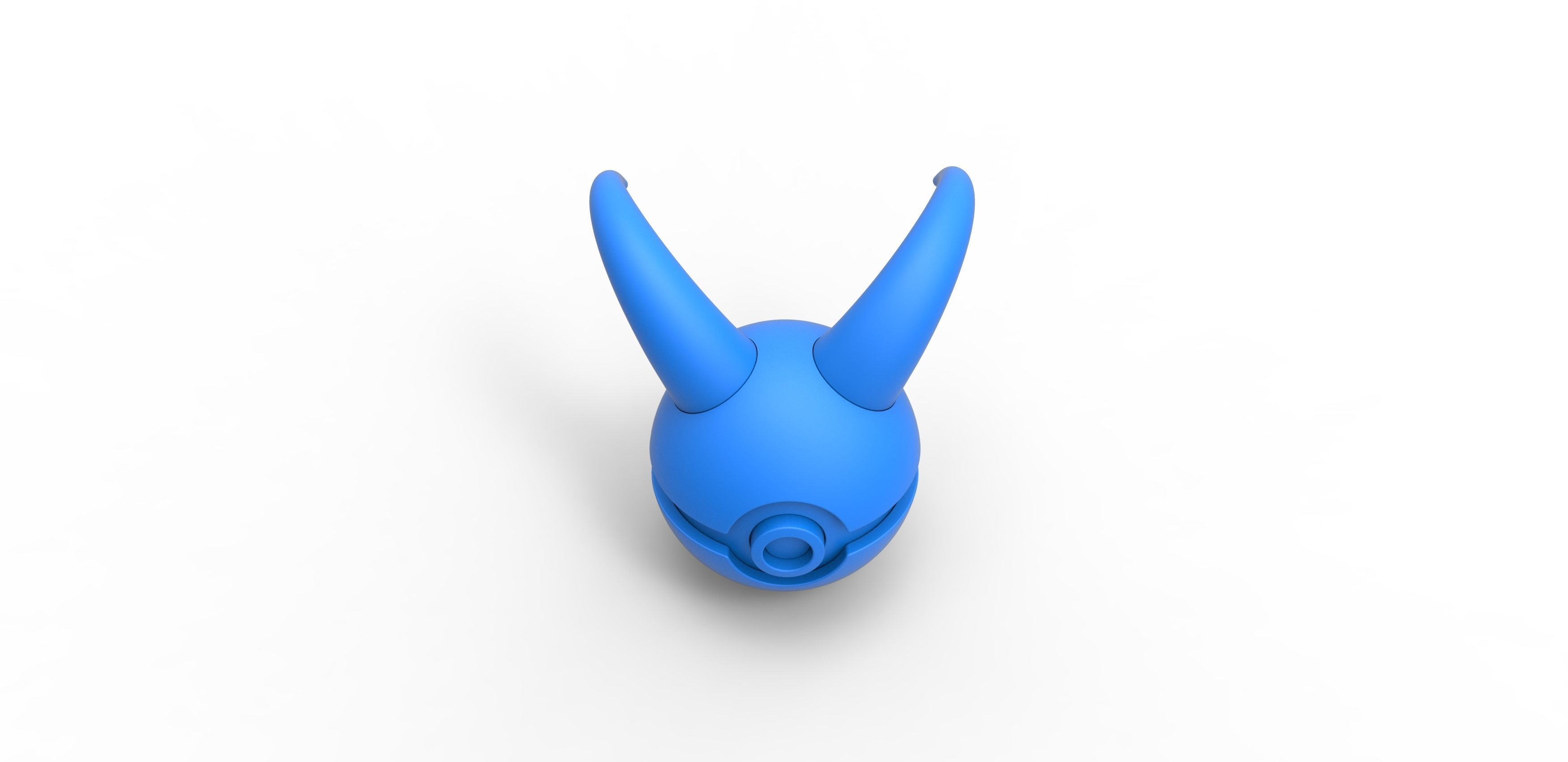 Houndoom orb 3D print model_12