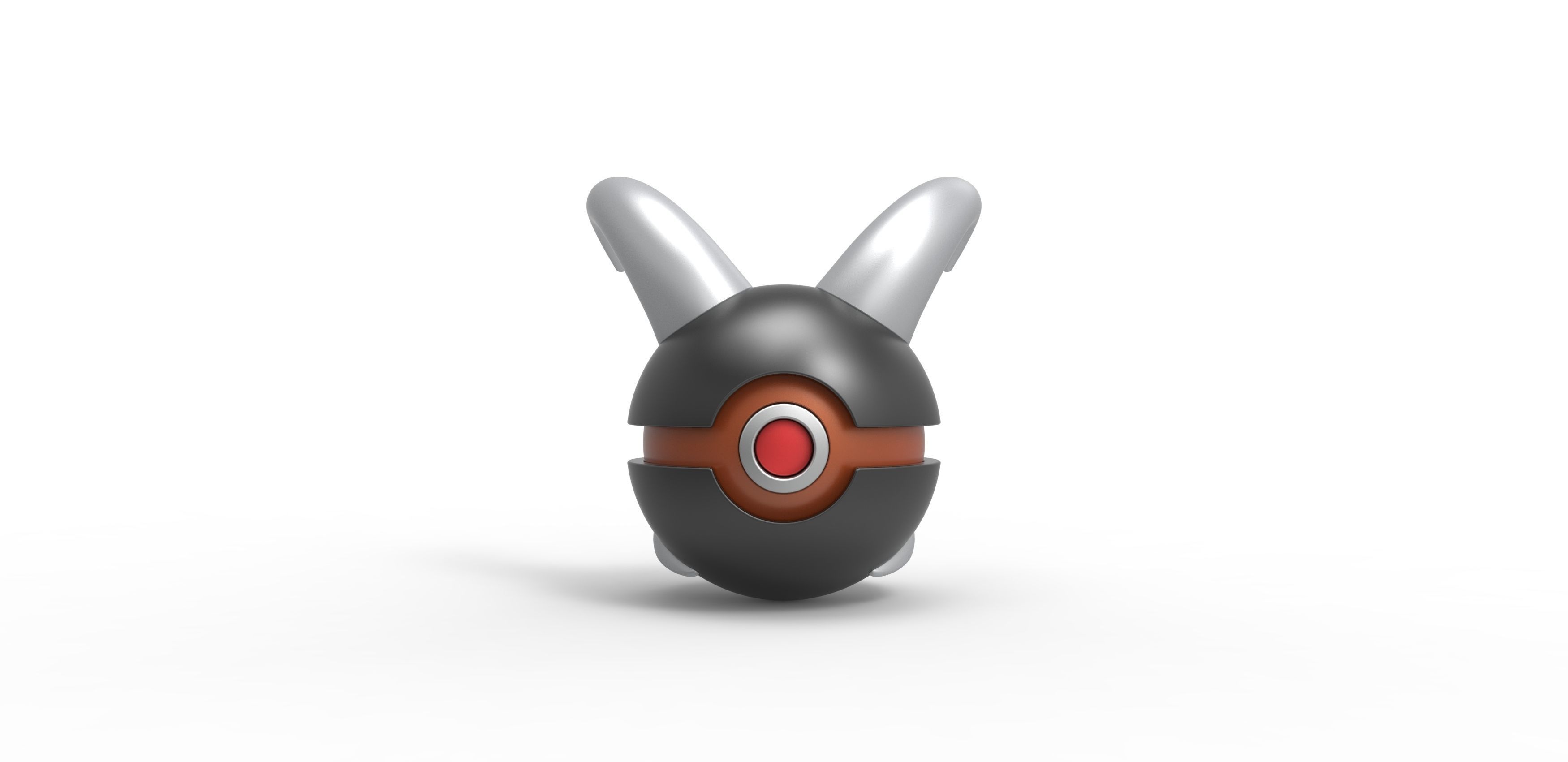 Houndoom orb 3D print model_2