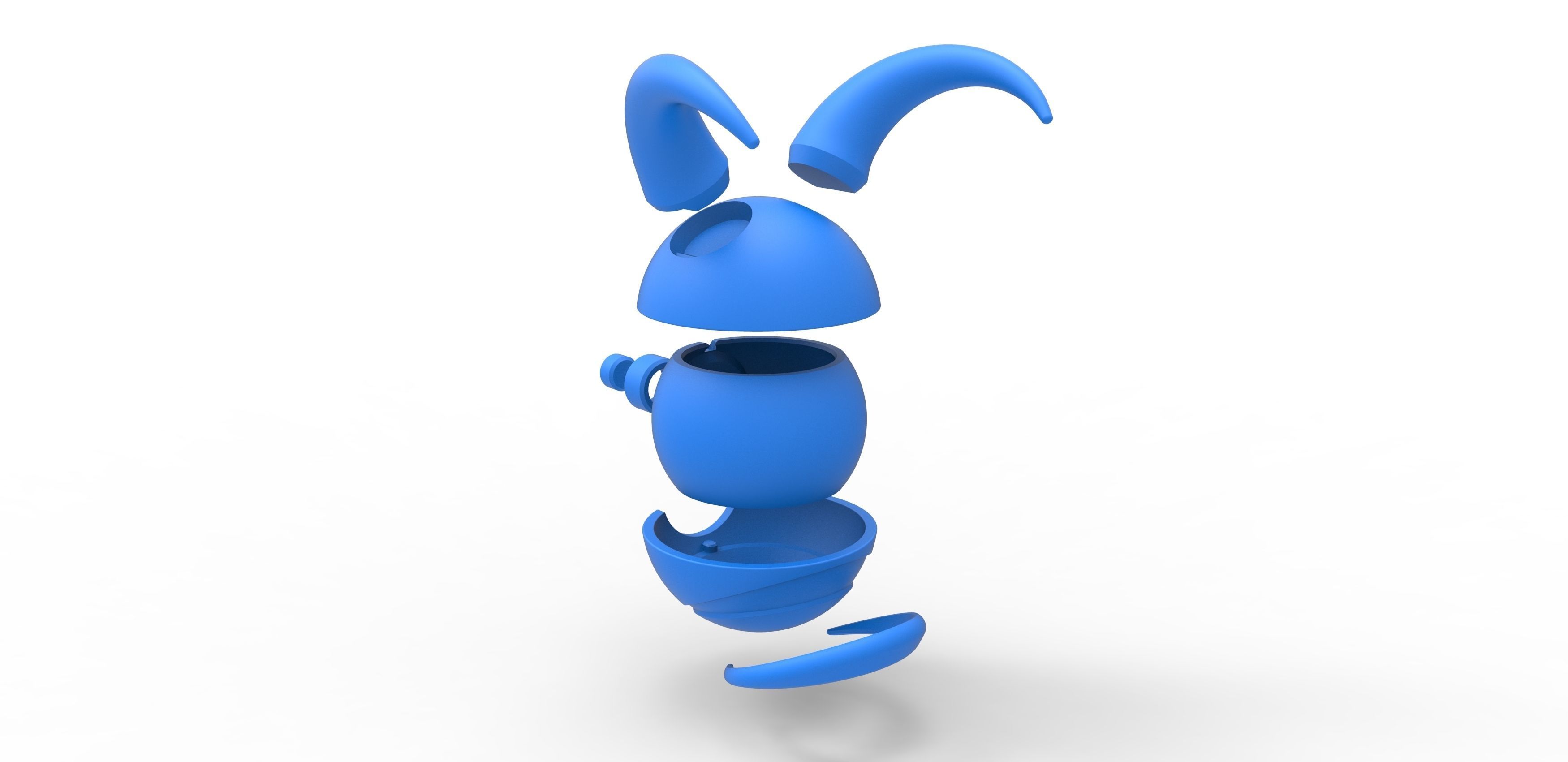 Houndoom orb 3D print model_22