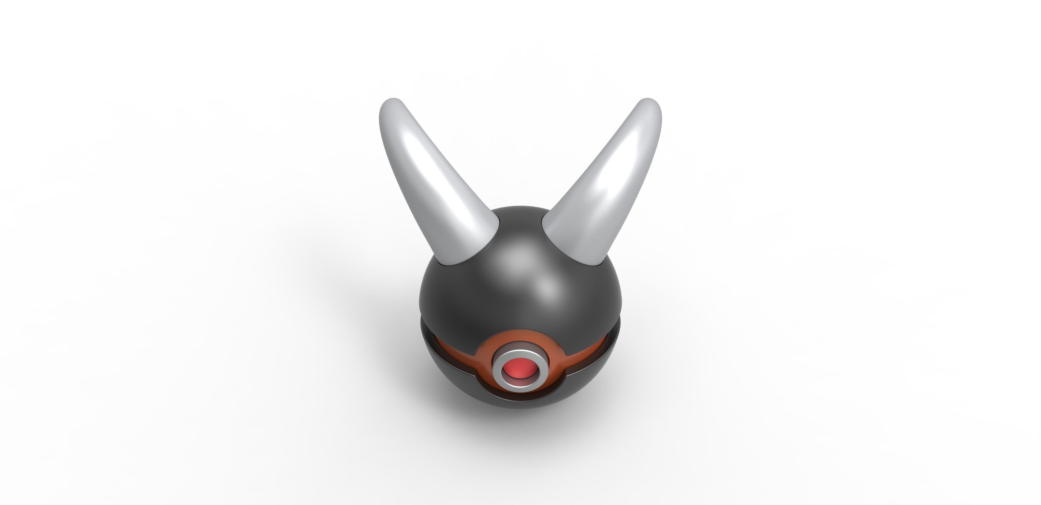 Houndoom orb 3D print model_3