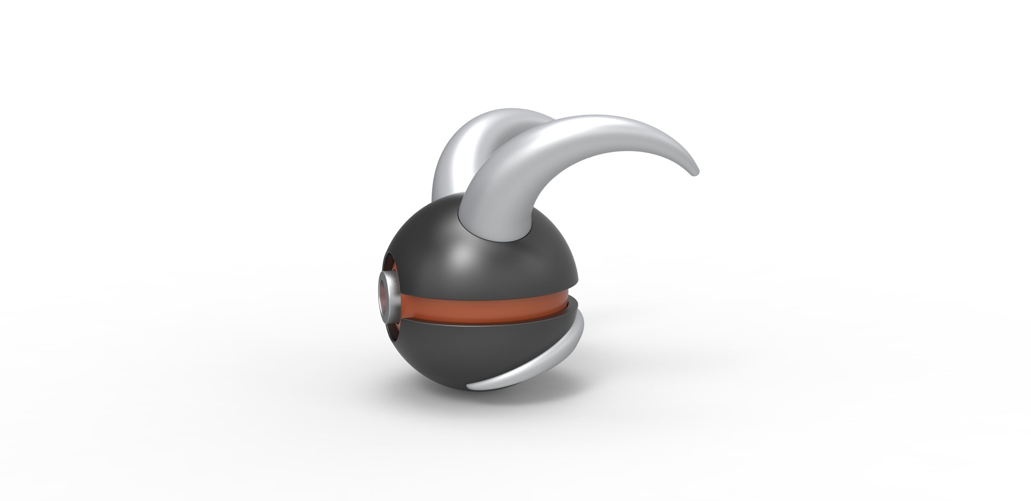 Houndoom orb 3D print model_5