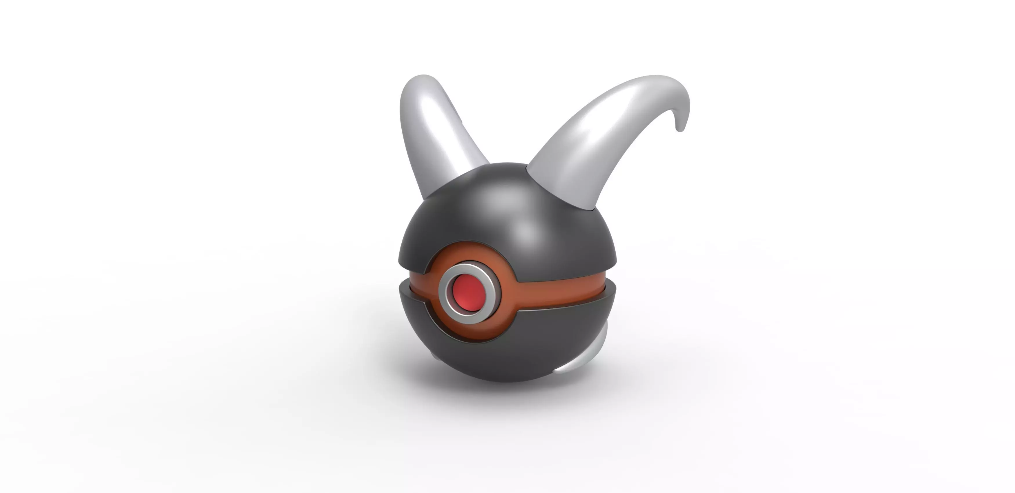 Houndoom orb 3D print model_0