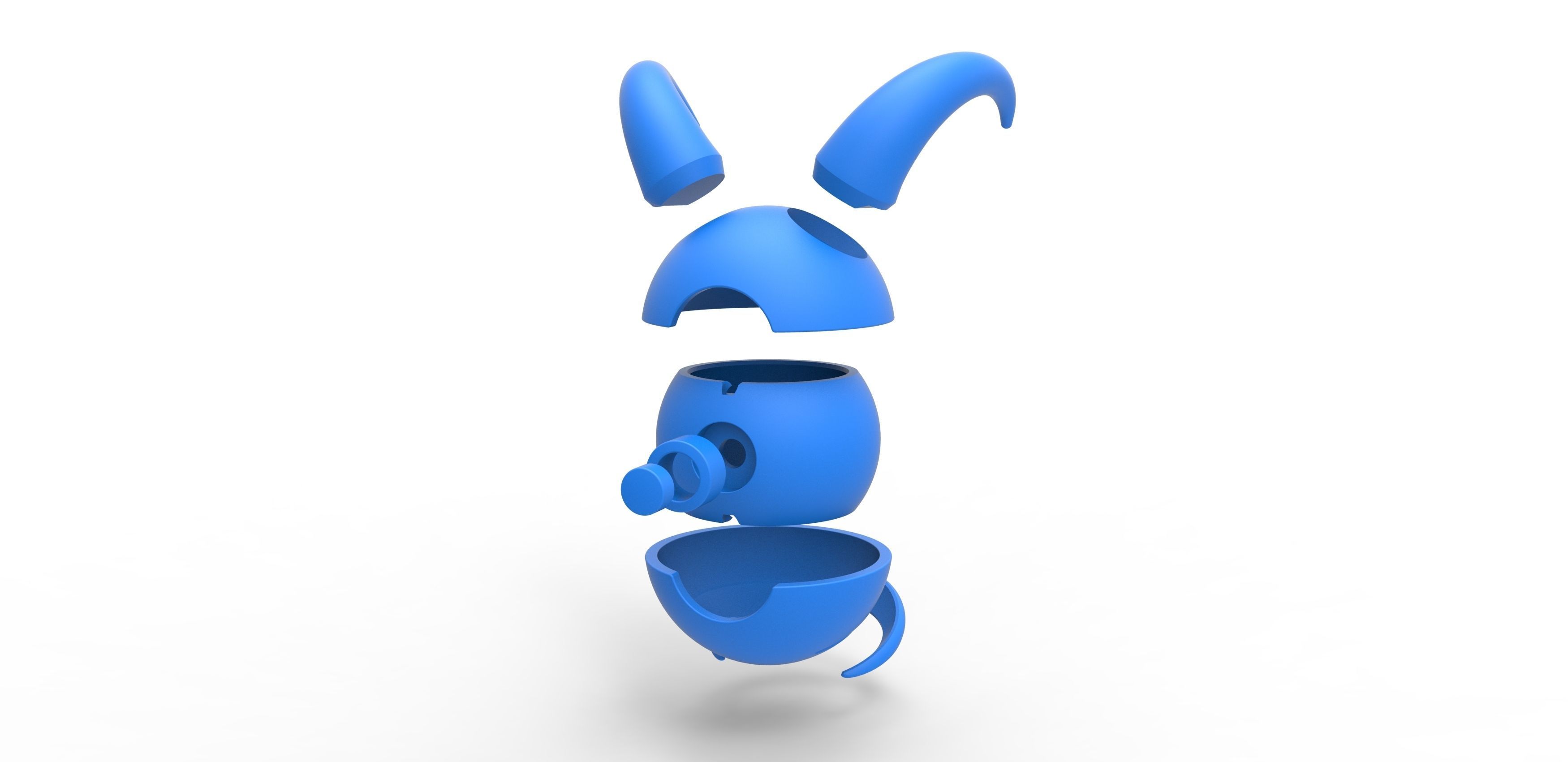 Houndoom orb 3D print model_20