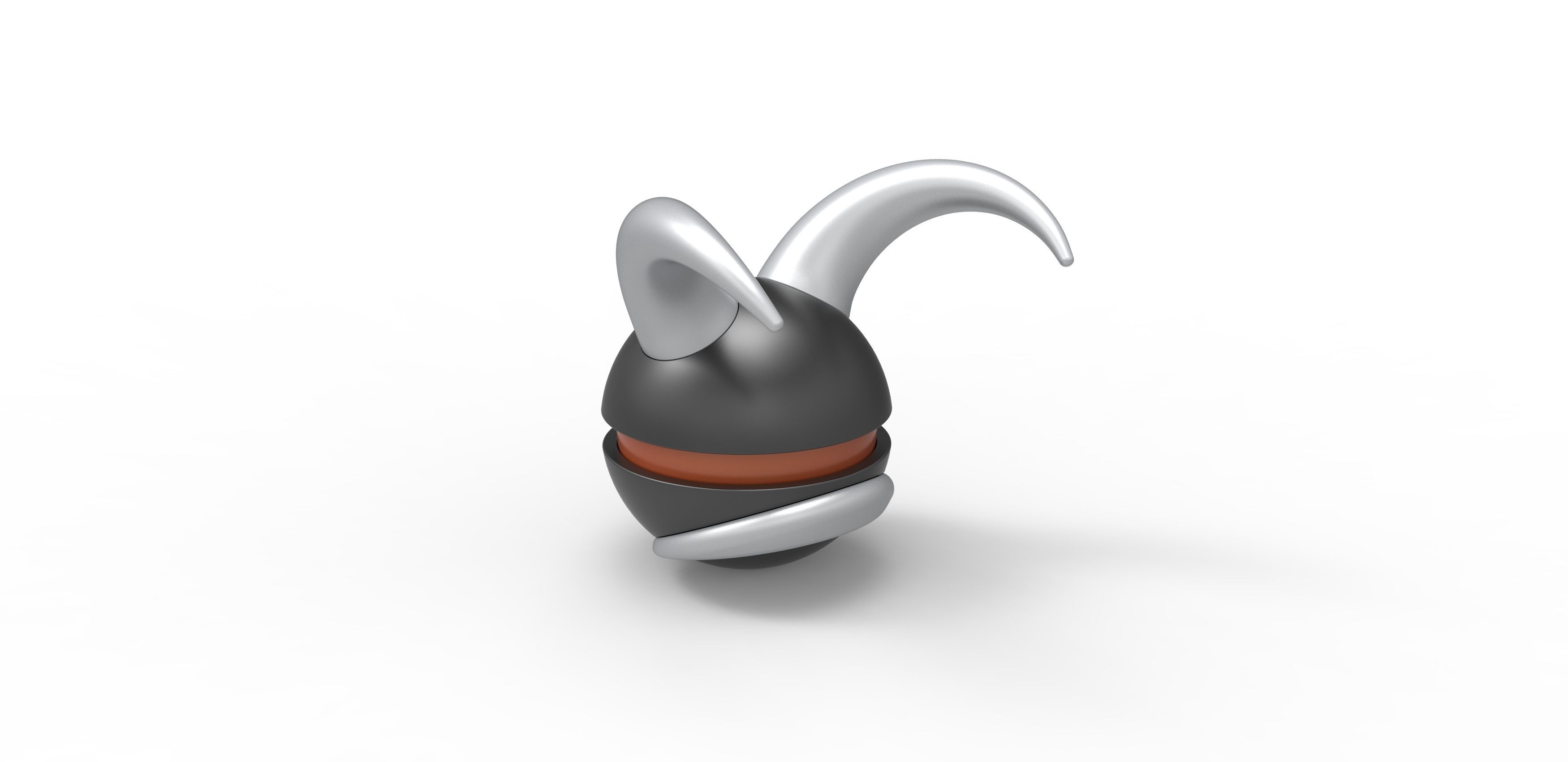 Houndoom orb 3D print model_7