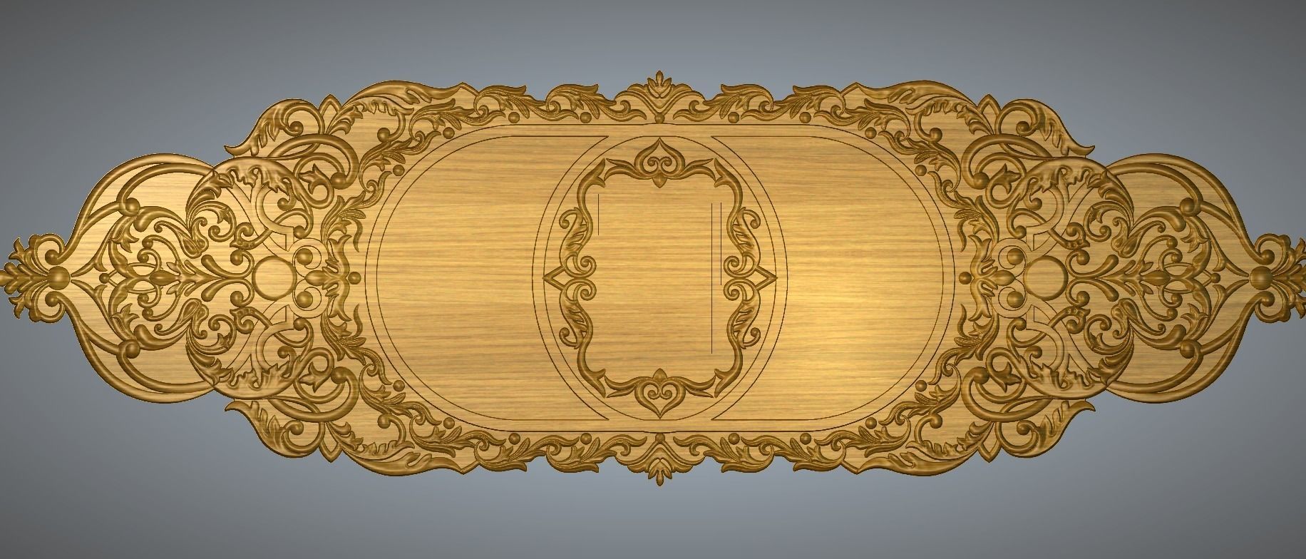  3D Models For Wood Carving Design 3D model_6