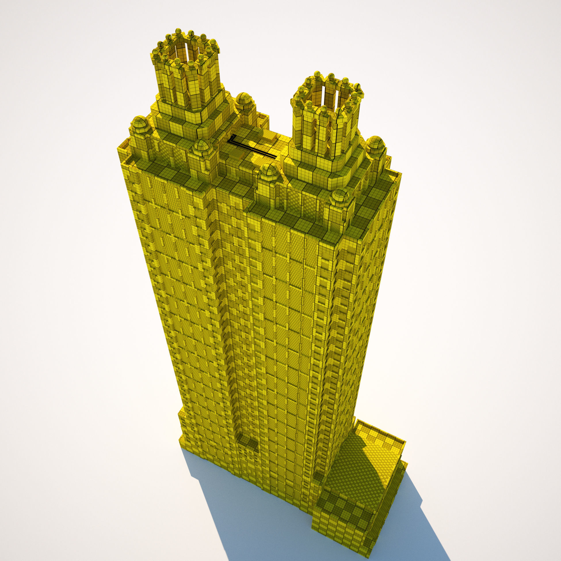 191 Peachtree Tower 3D model_6