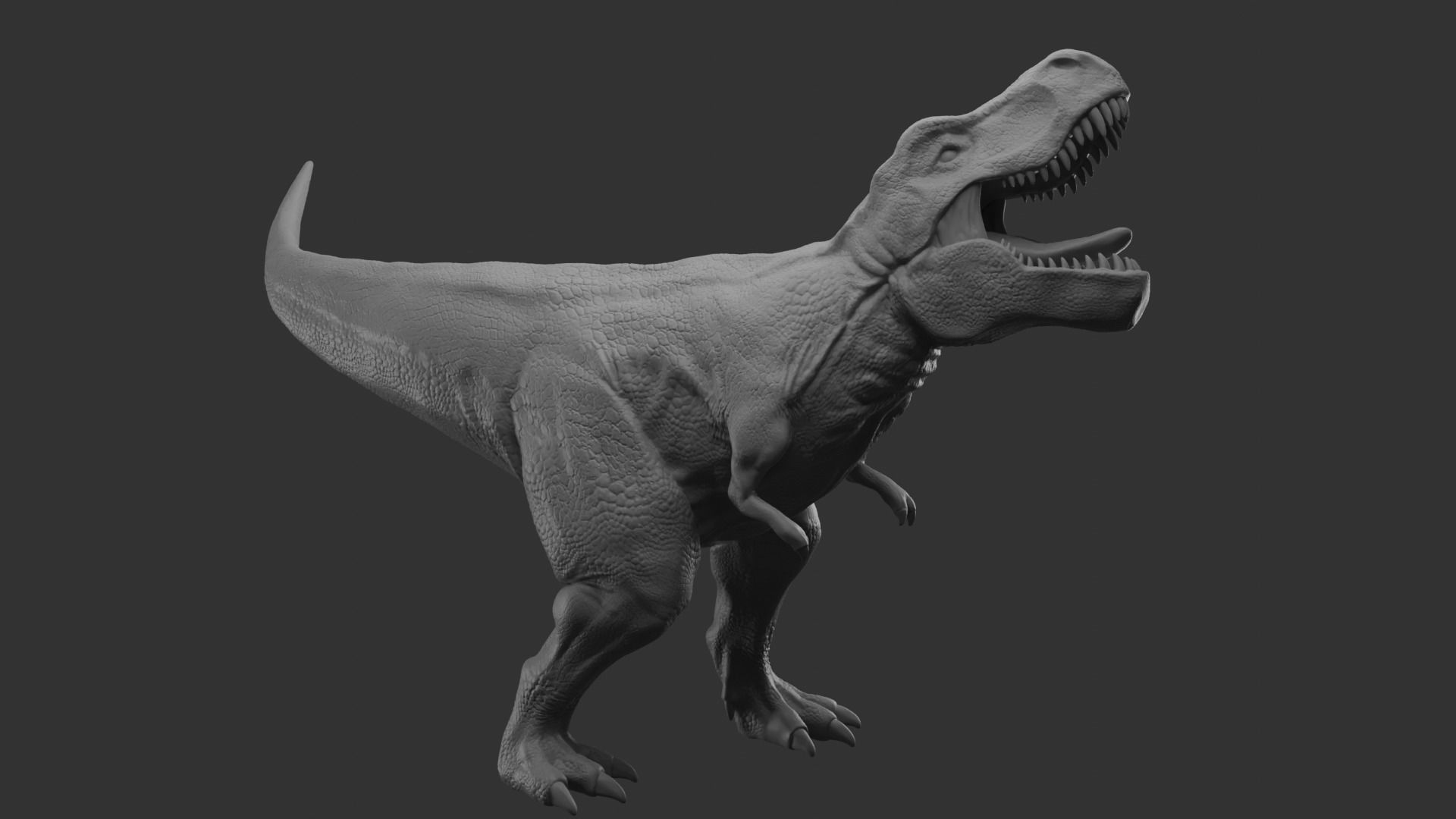 T Rex 3D printable model 3D print model_1