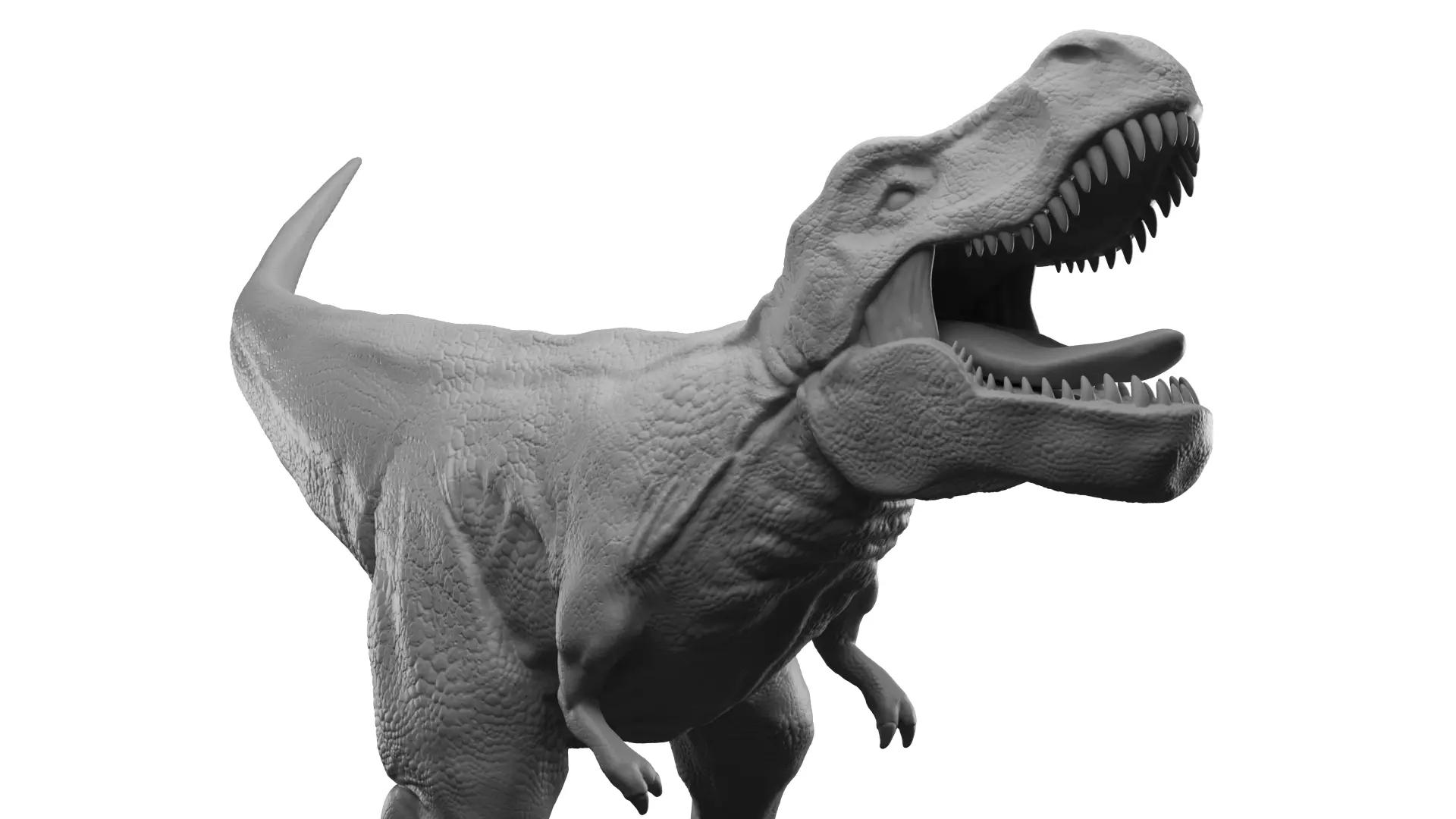 T Rex 3D printable model 3D print model_0