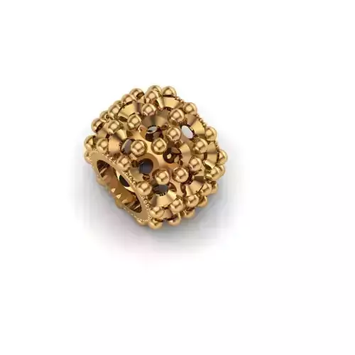 jewelry gold plated bead