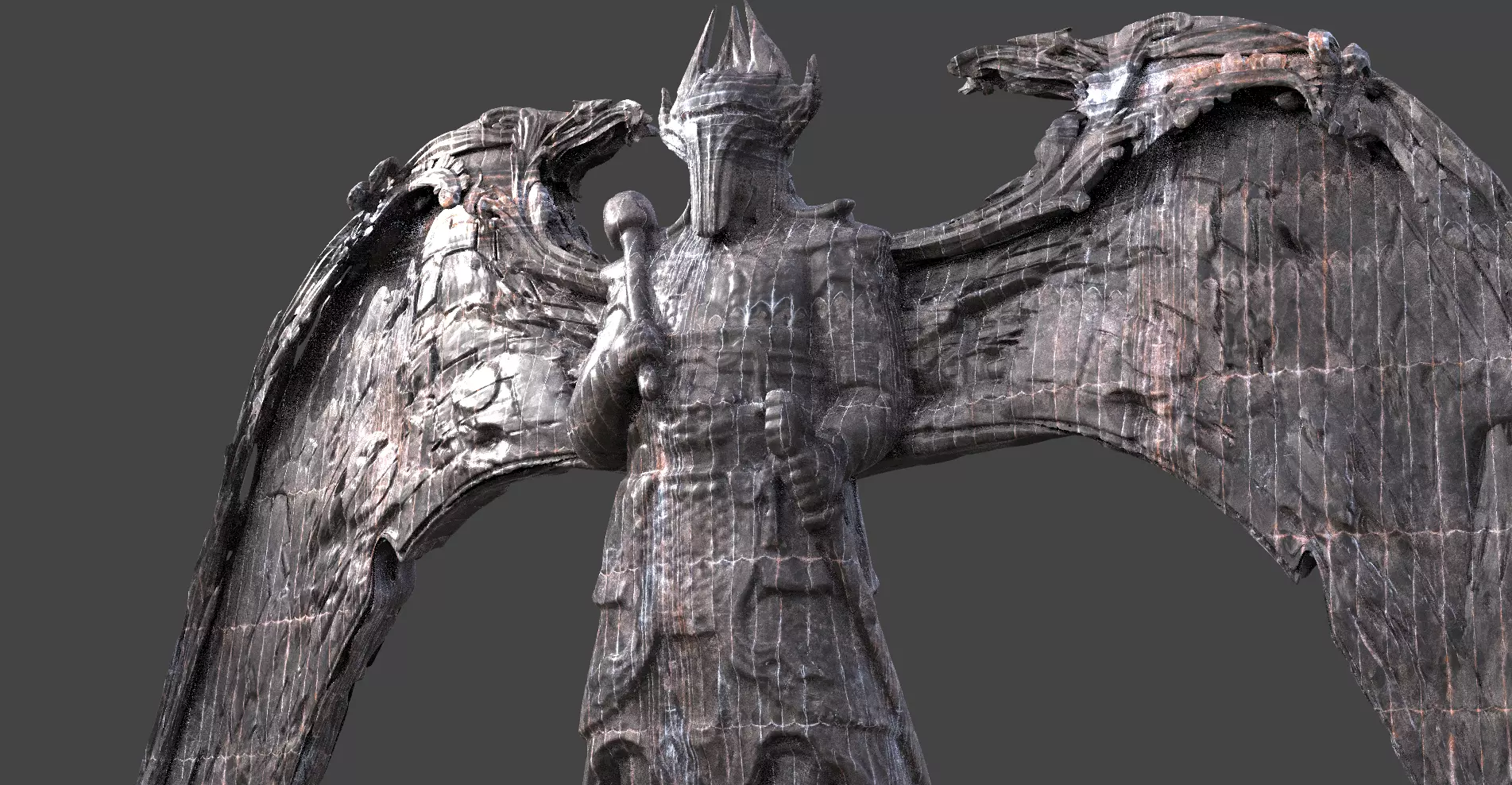 Golem Winged 2 3D model