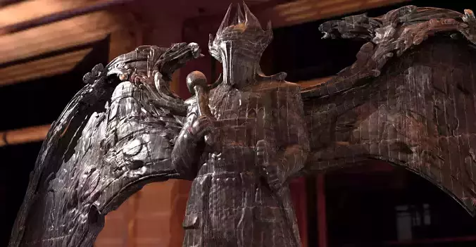 Ancient Giant Statue 