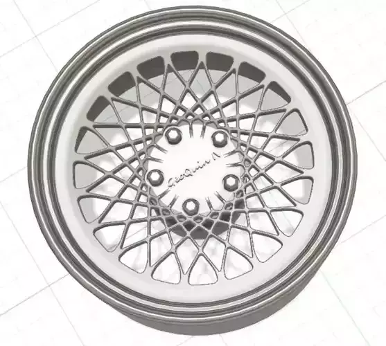 TSW Vale Wheels with Tires and Brakes for 3D Print