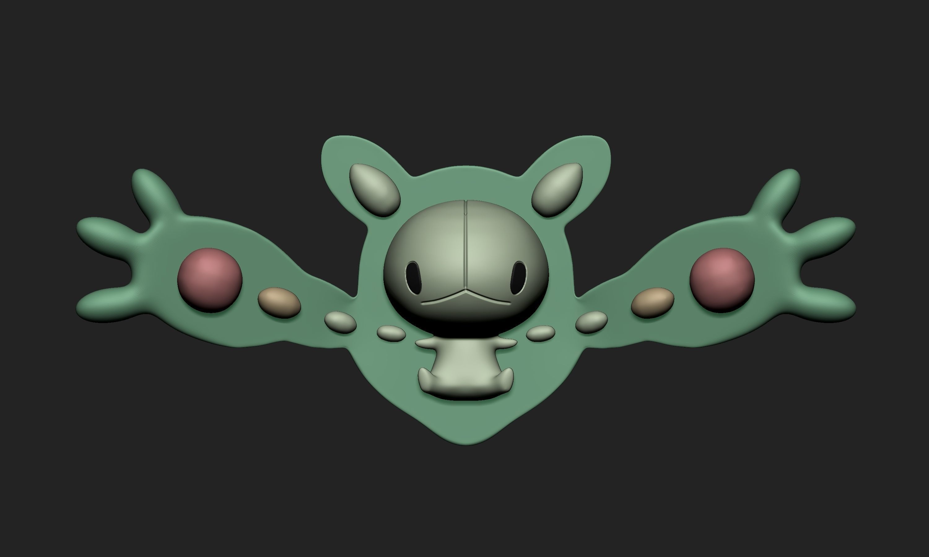 Pokemon - Reuniclus 3D print model_1