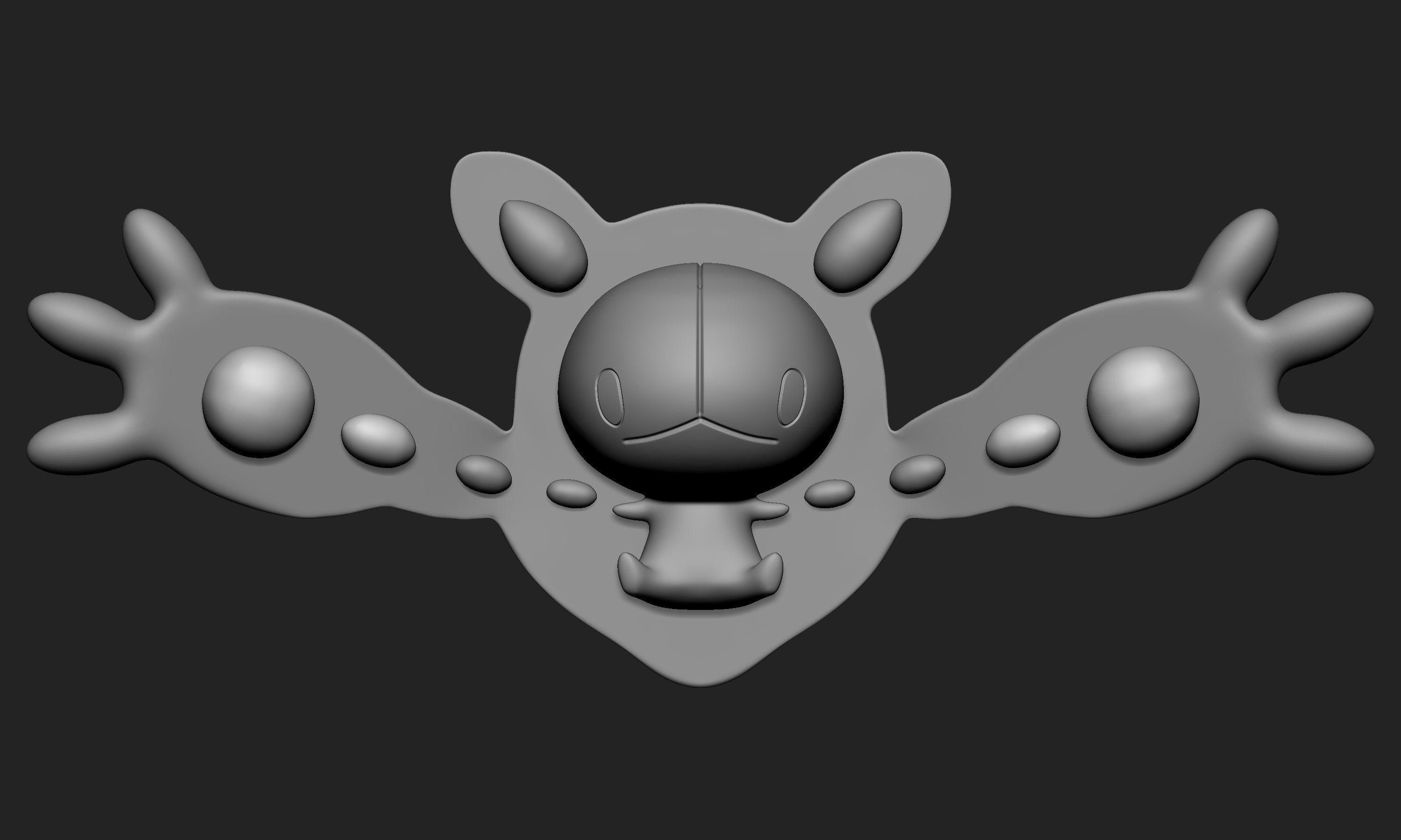 Pokemon - Reuniclus 3D print model_6