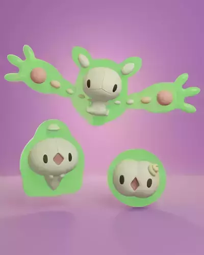 Pokemon - Solosis Duosion and Reuniclus