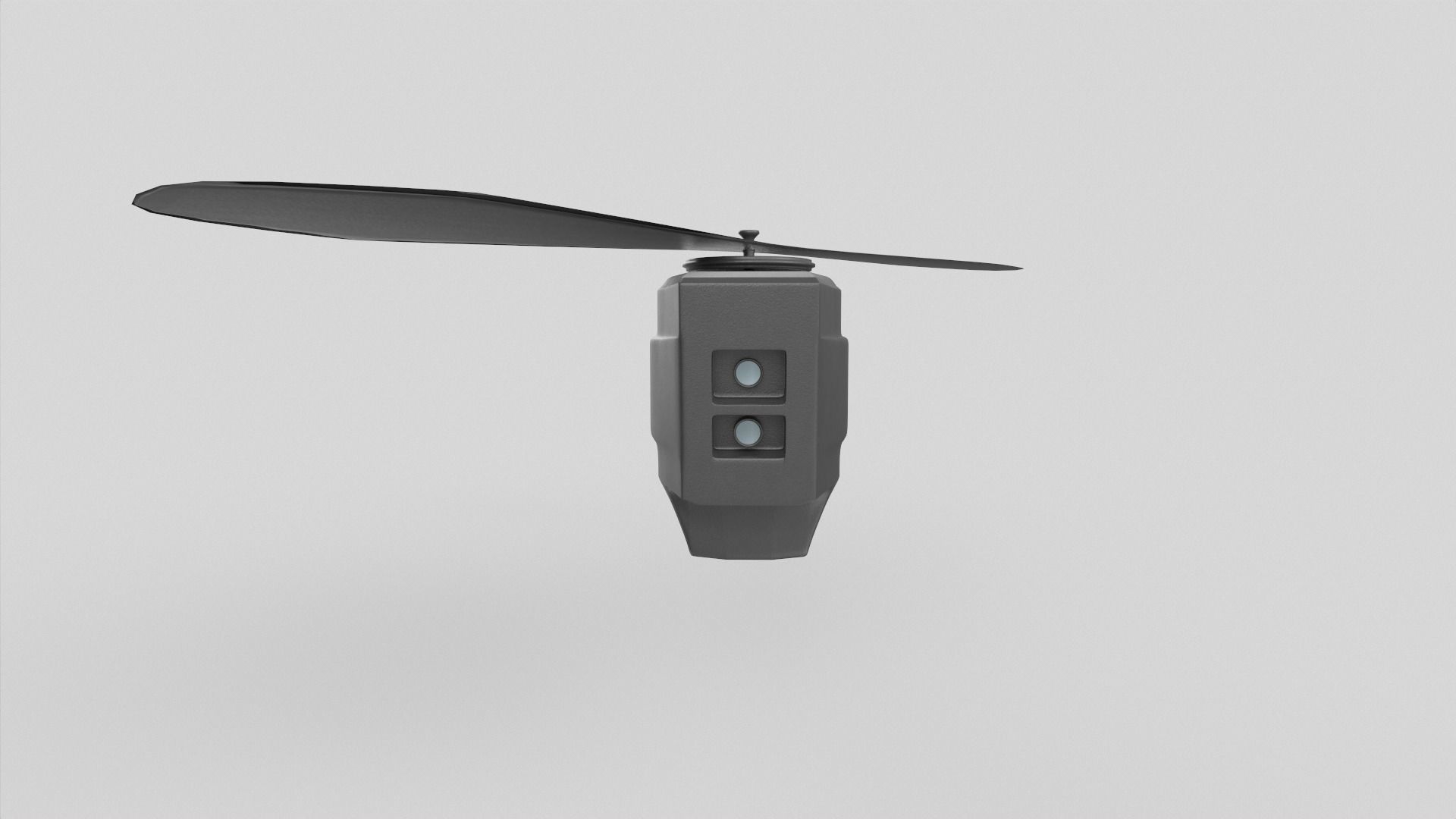 Black Hornet Nano UAV Micro Drone 3D model_18