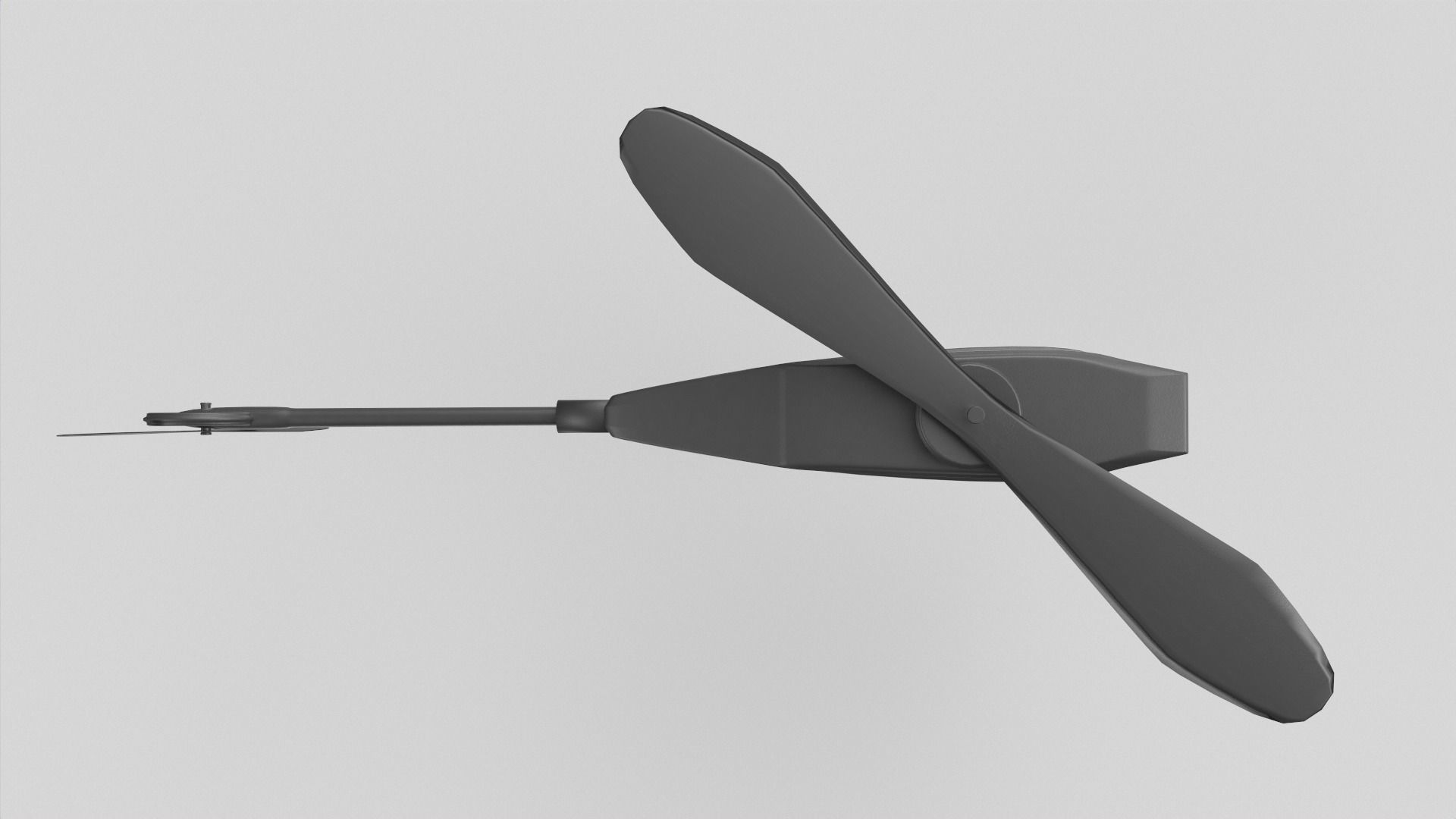 Black Hornet Nano UAV Micro Drone 3D model_17