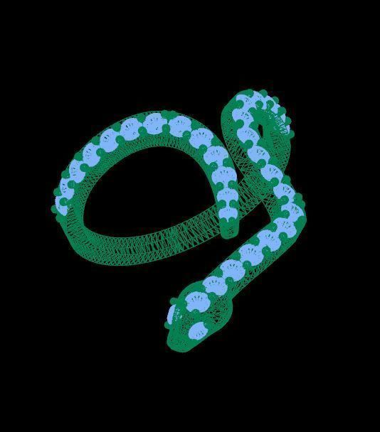 Diamond Ring 154 3D print model_5