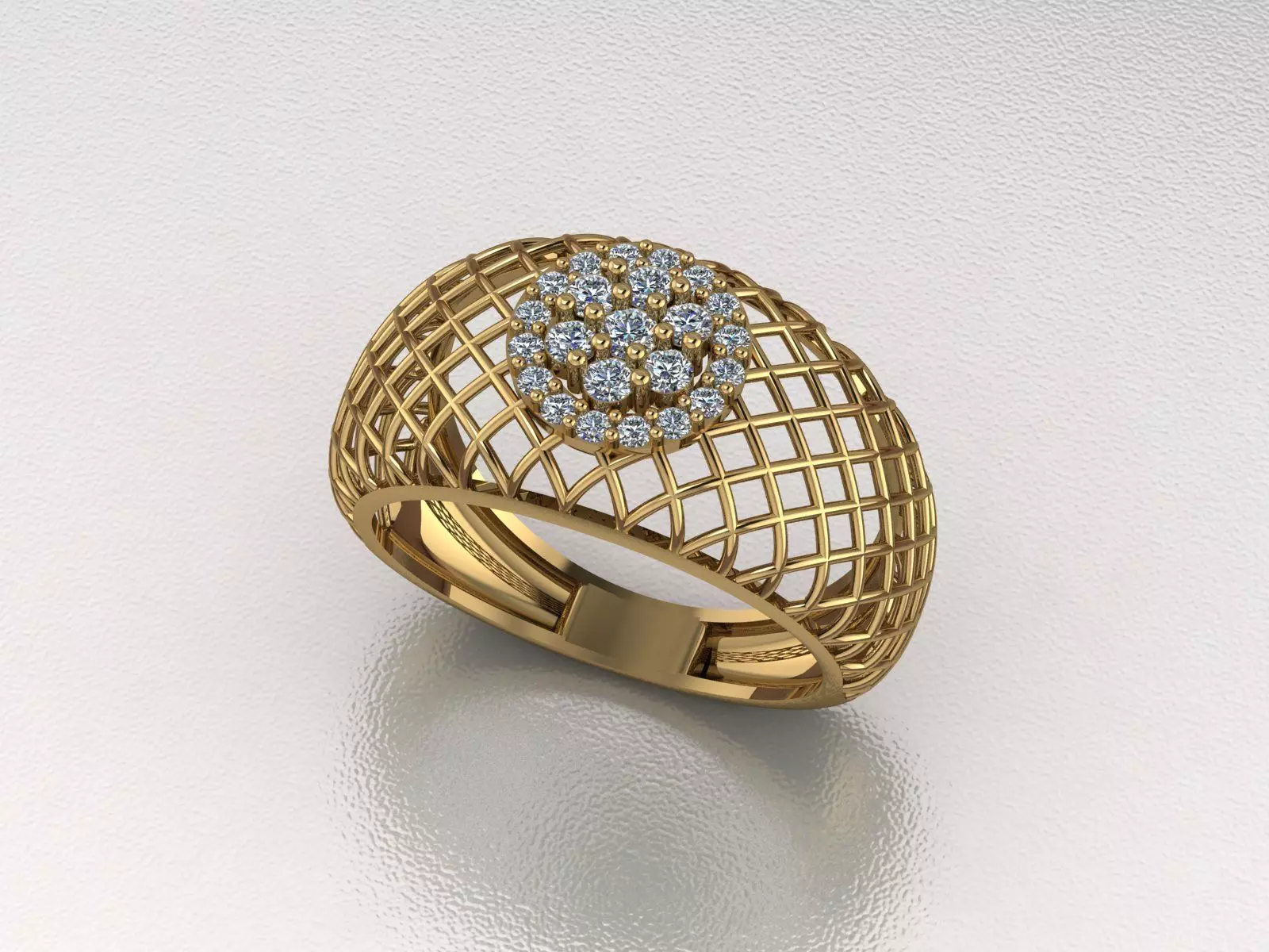 Diamond Rings 160 3D print model