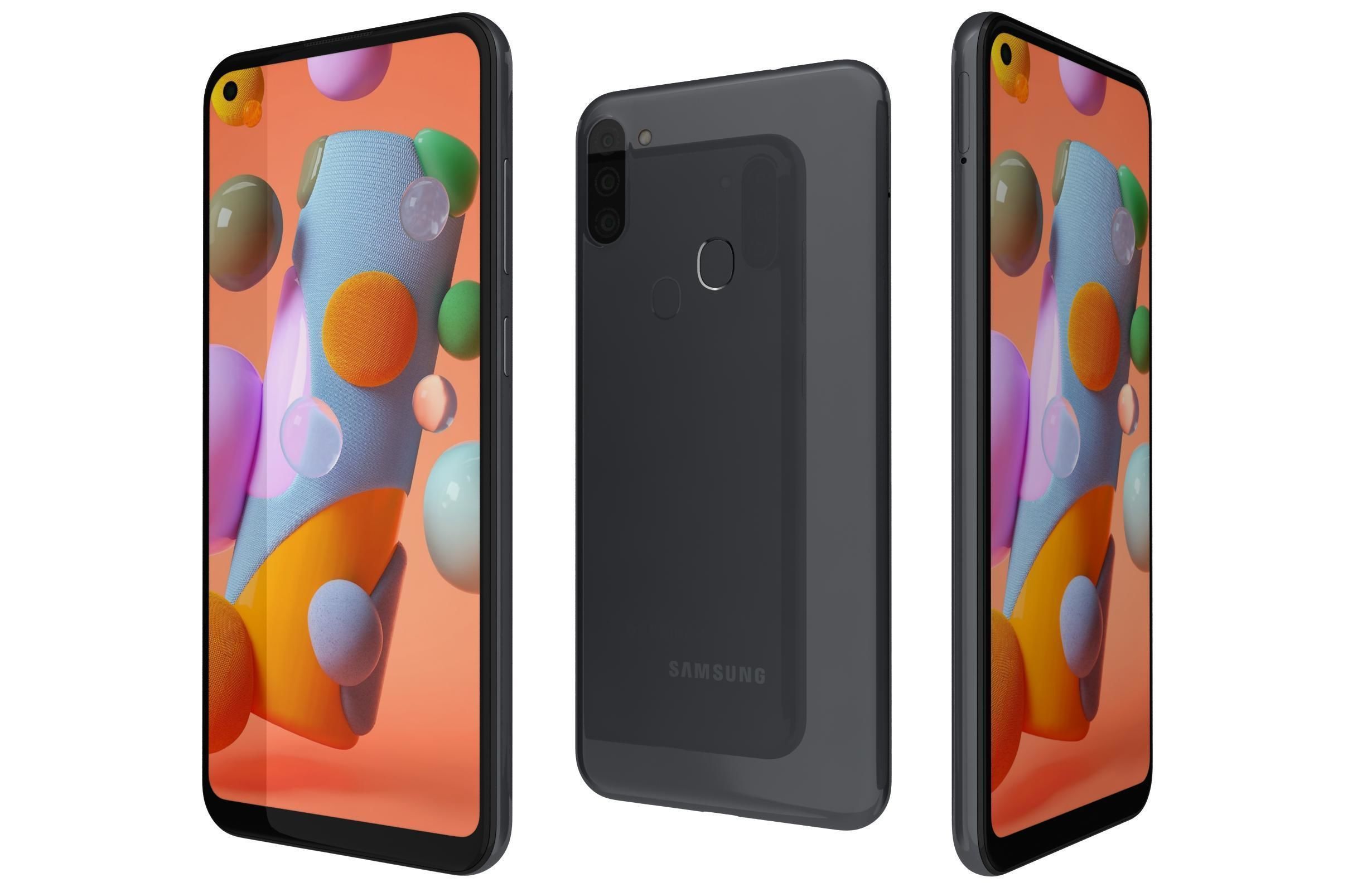 Samsung Galaxy A11 A12 And A13 3D model_27