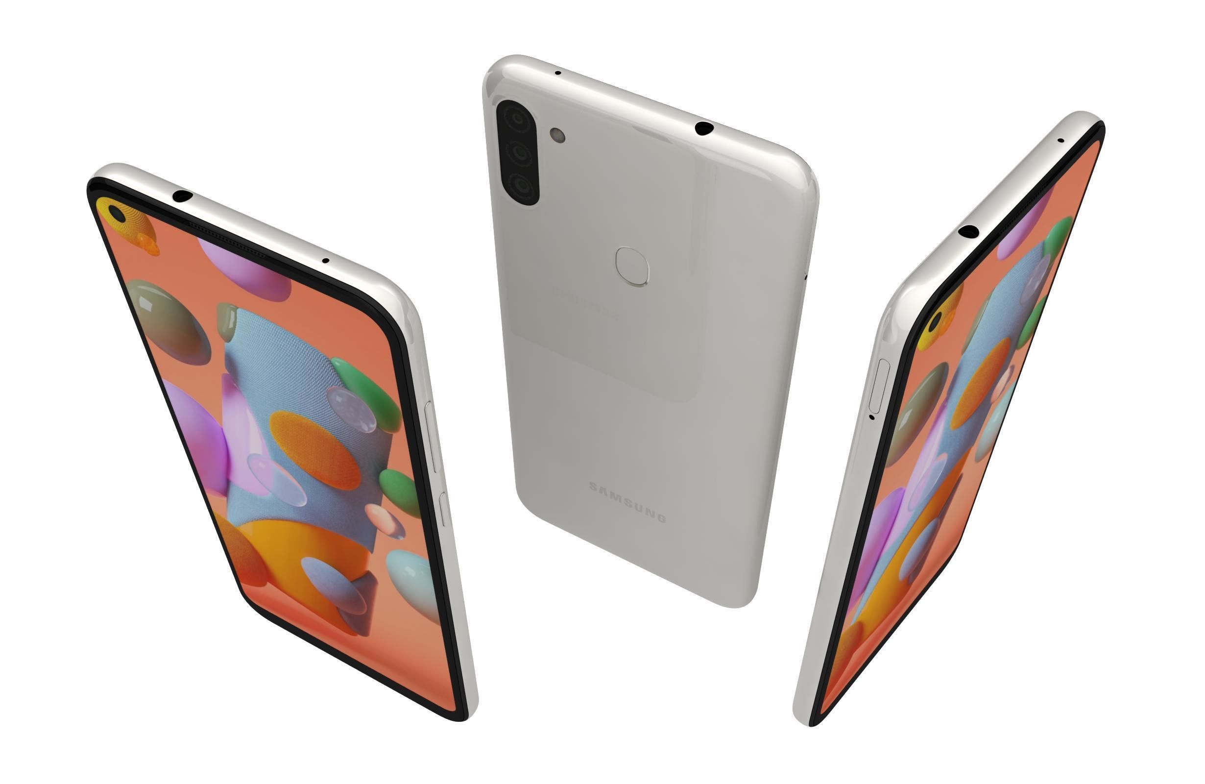 Samsung Galaxy A11 A12 And A13 3D model_40
