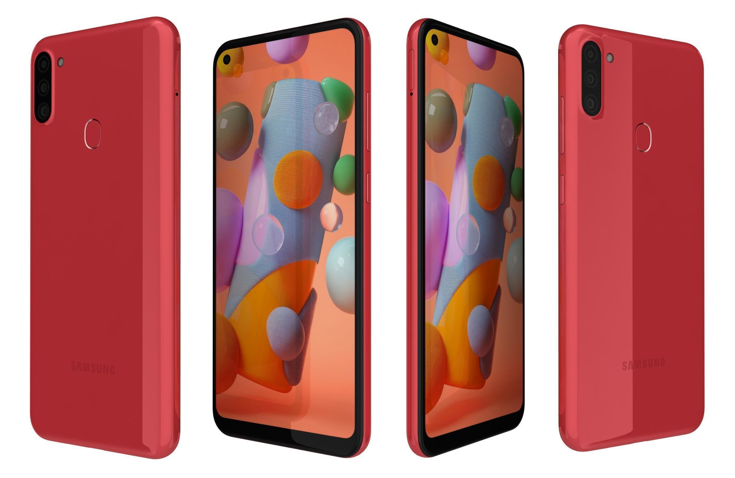 Samsung Galaxy A11 A12 And A13 3D model_5