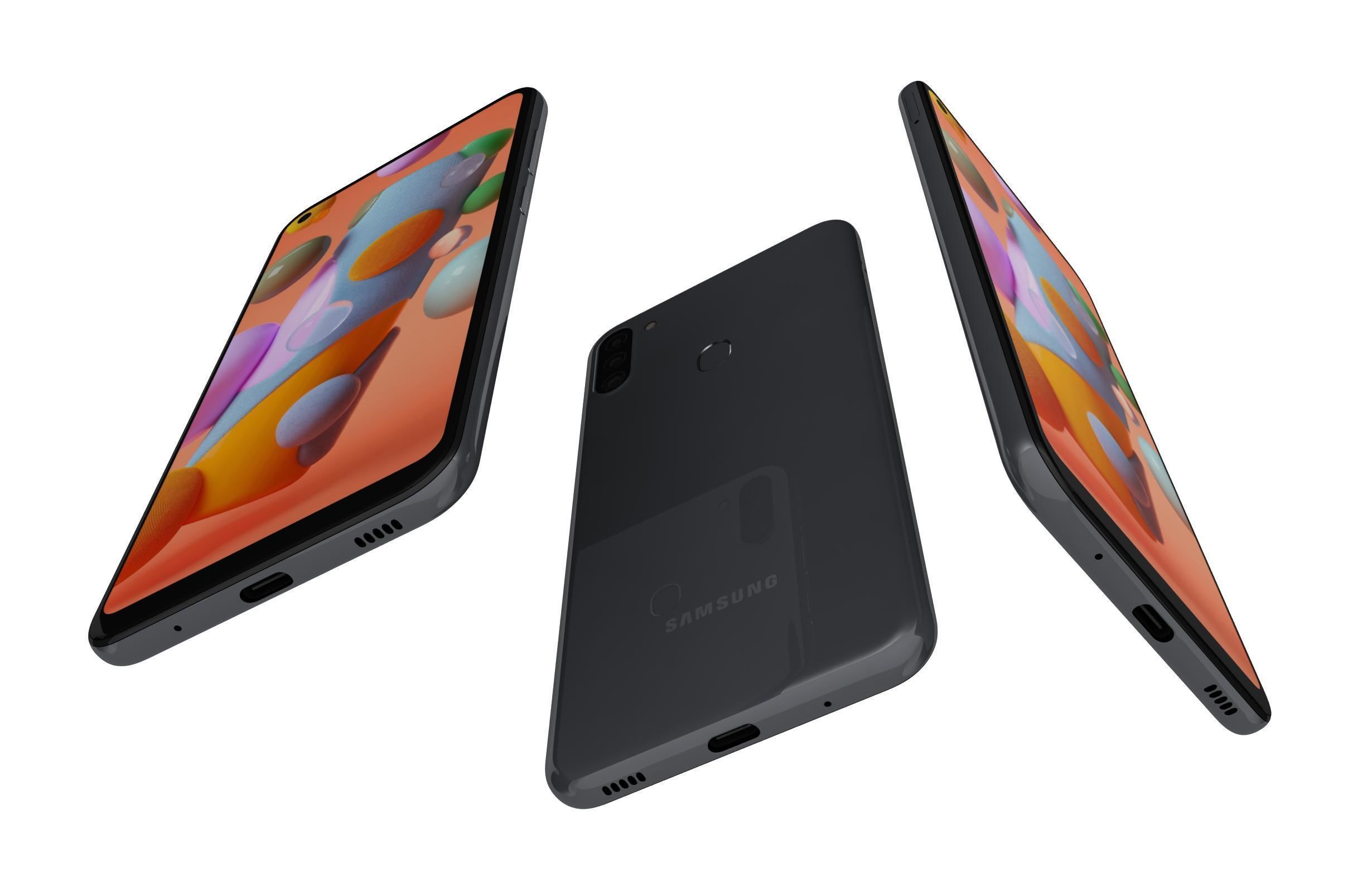 Samsung Galaxy A11 A12 And A13 3D model_19