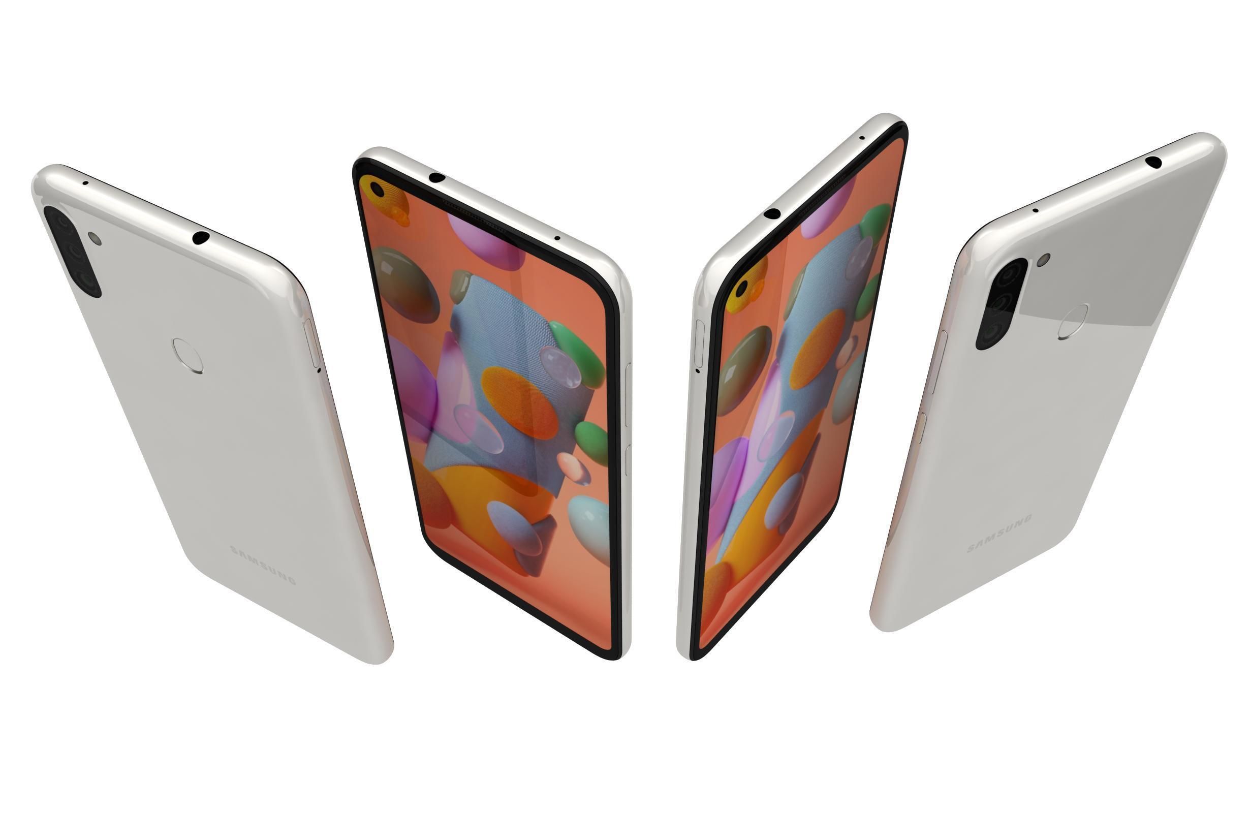 Samsung Galaxy A11 A12 And A13 3D model_35
