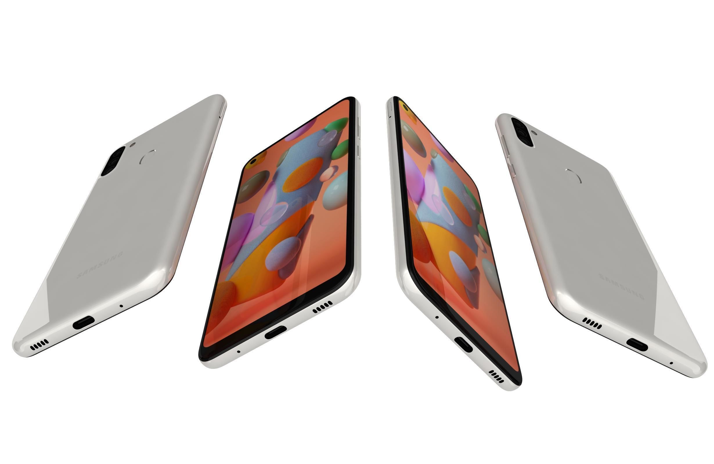 Samsung Galaxy A11 A12 And A13 3D model_36
