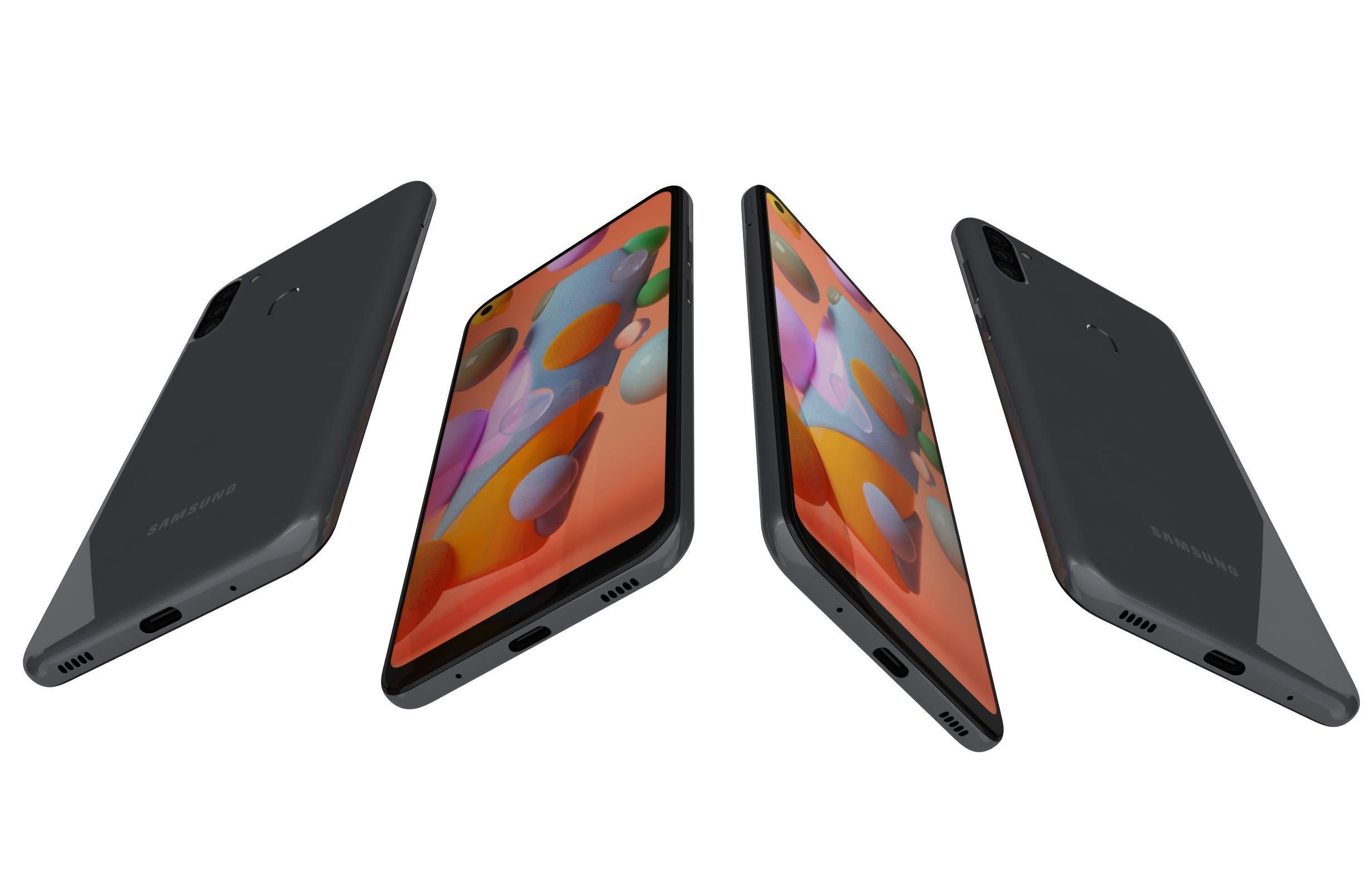 Samsung Galaxy A11 A12 And A13 3D model_12