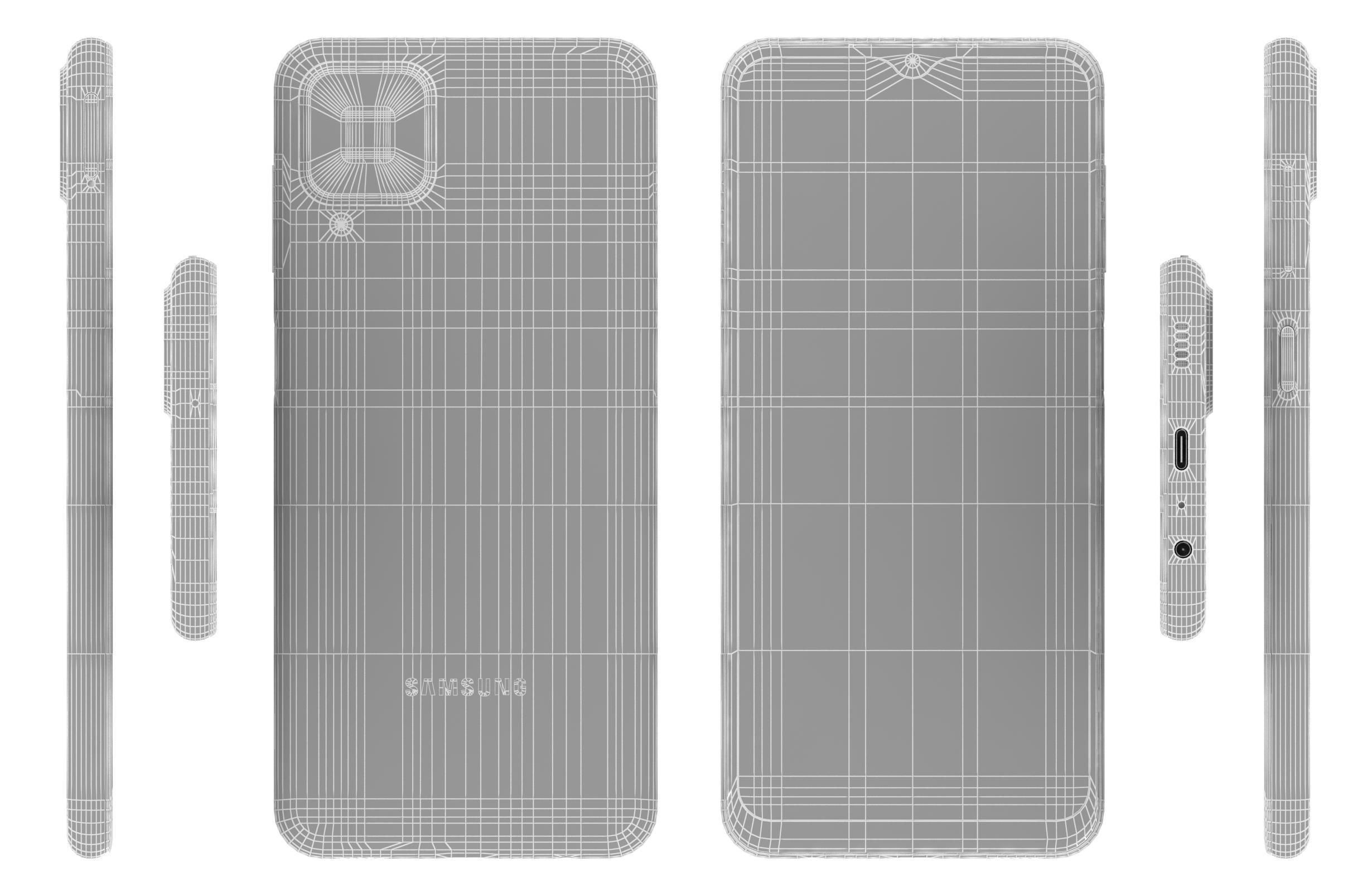 Samsung Galaxy A11 A12 And A13 3D model_93