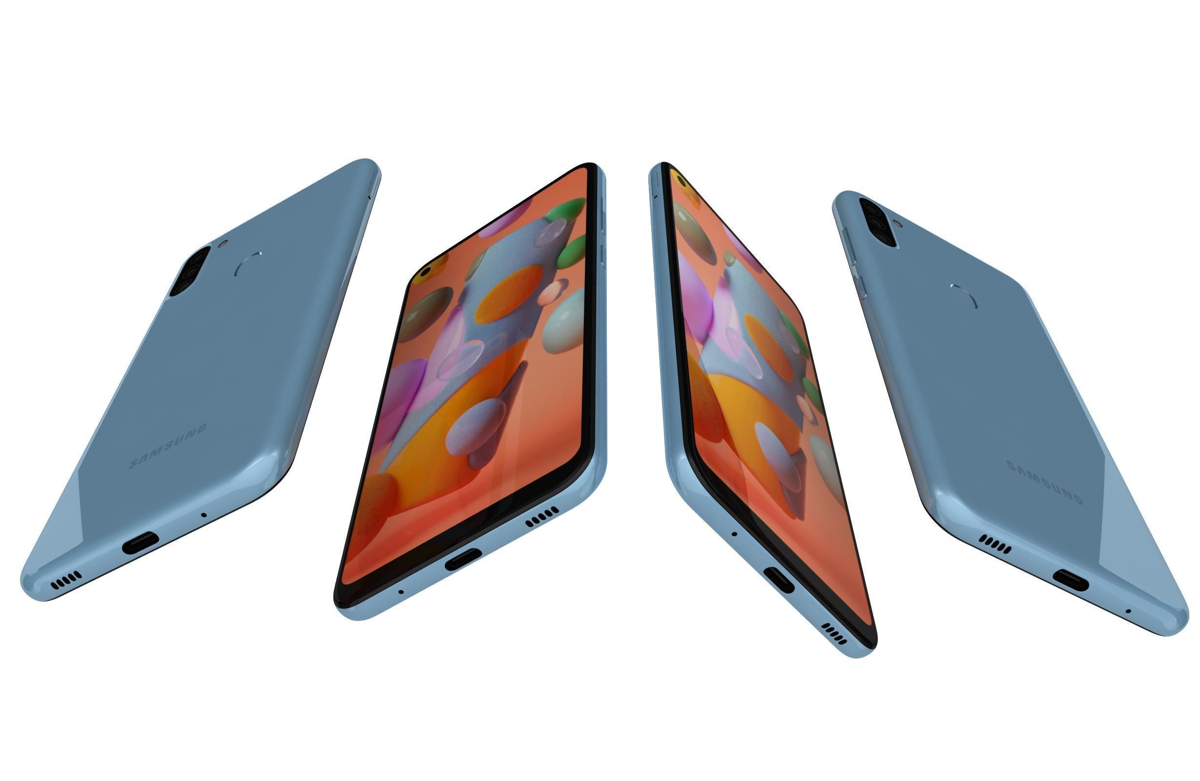 Samsung Galaxy A11 A12 And A13 3D model_28