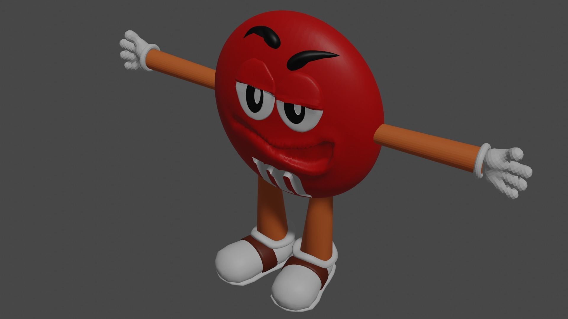 Red MM 3D model_1