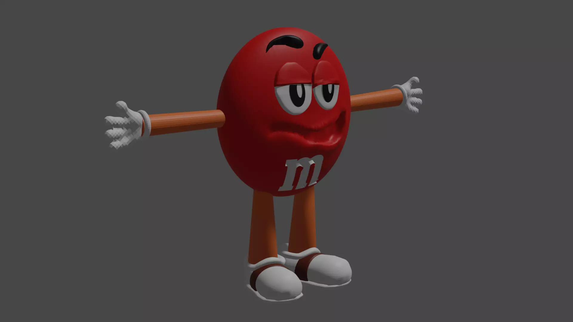 Red MM 3D model_0
