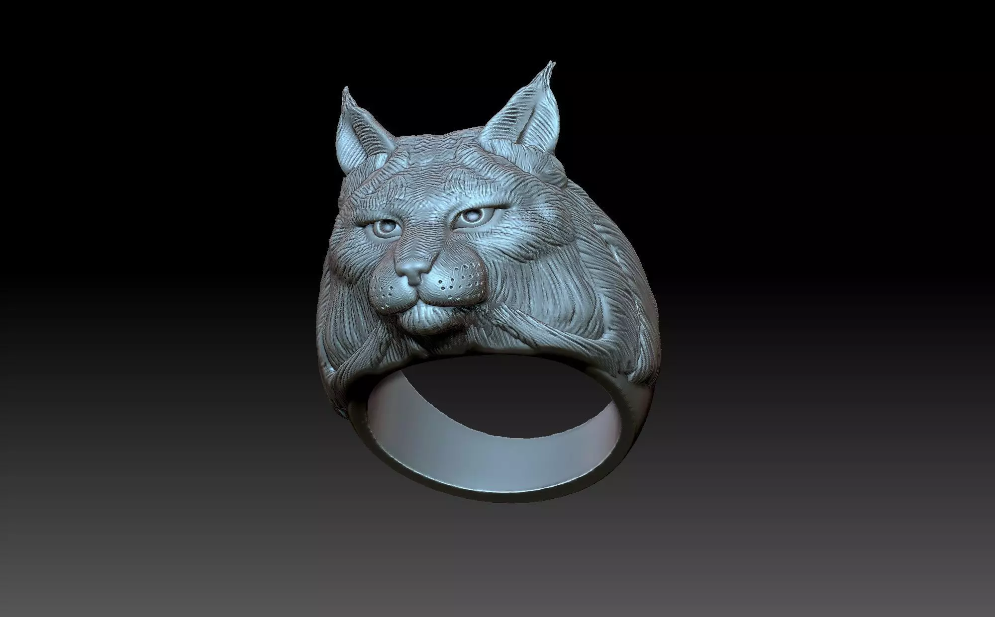 Ring lynx 3D print model