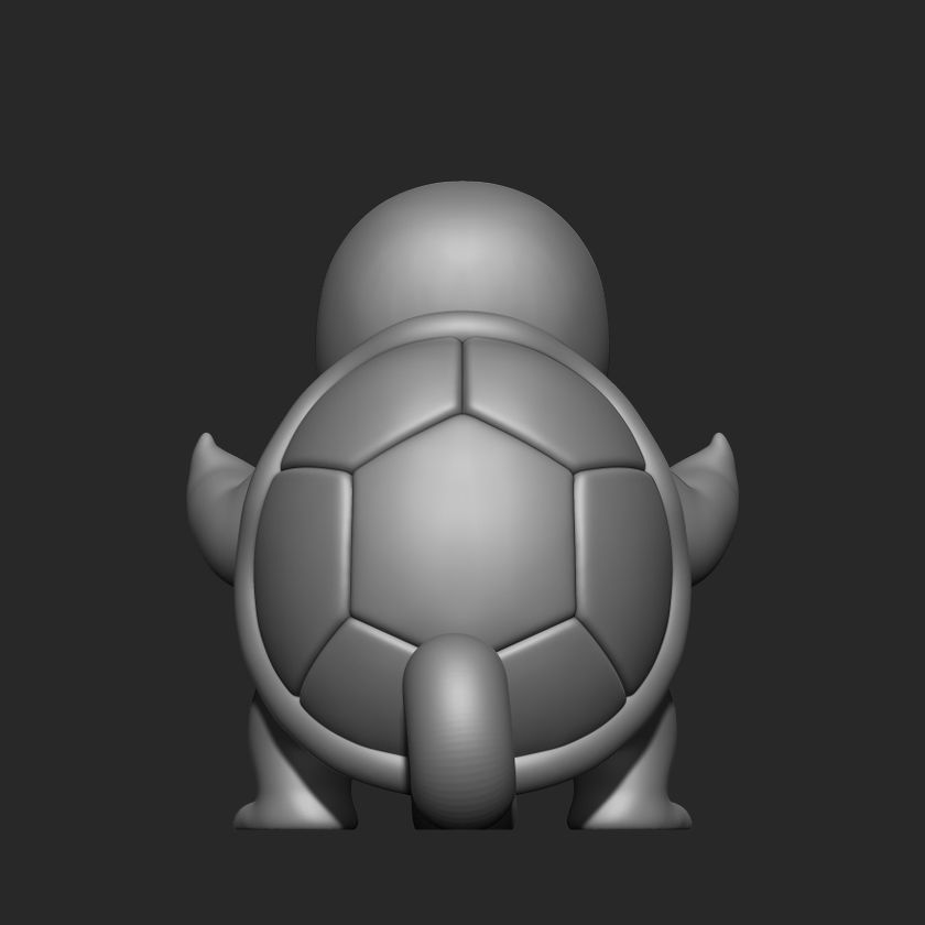 POKEMON - VENOM SQUIRTLE 3D print model_5