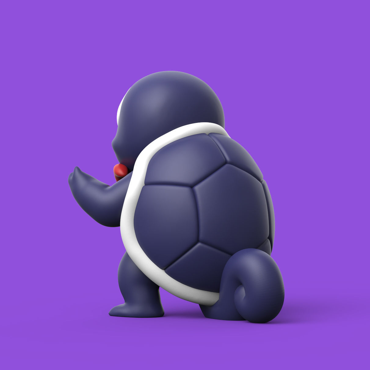 POKEMON - VENOM SQUIRTLE 3D print model_2