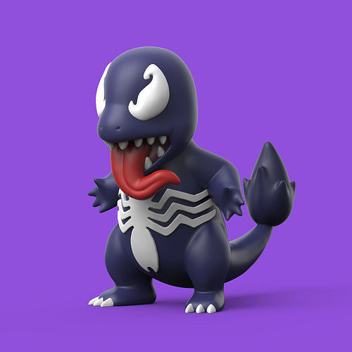 POKEMON - VENOM CHARMANDER 3D print model