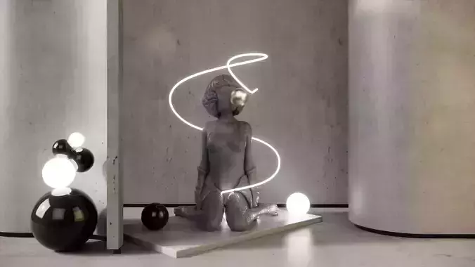 Characters Creative Sculpture