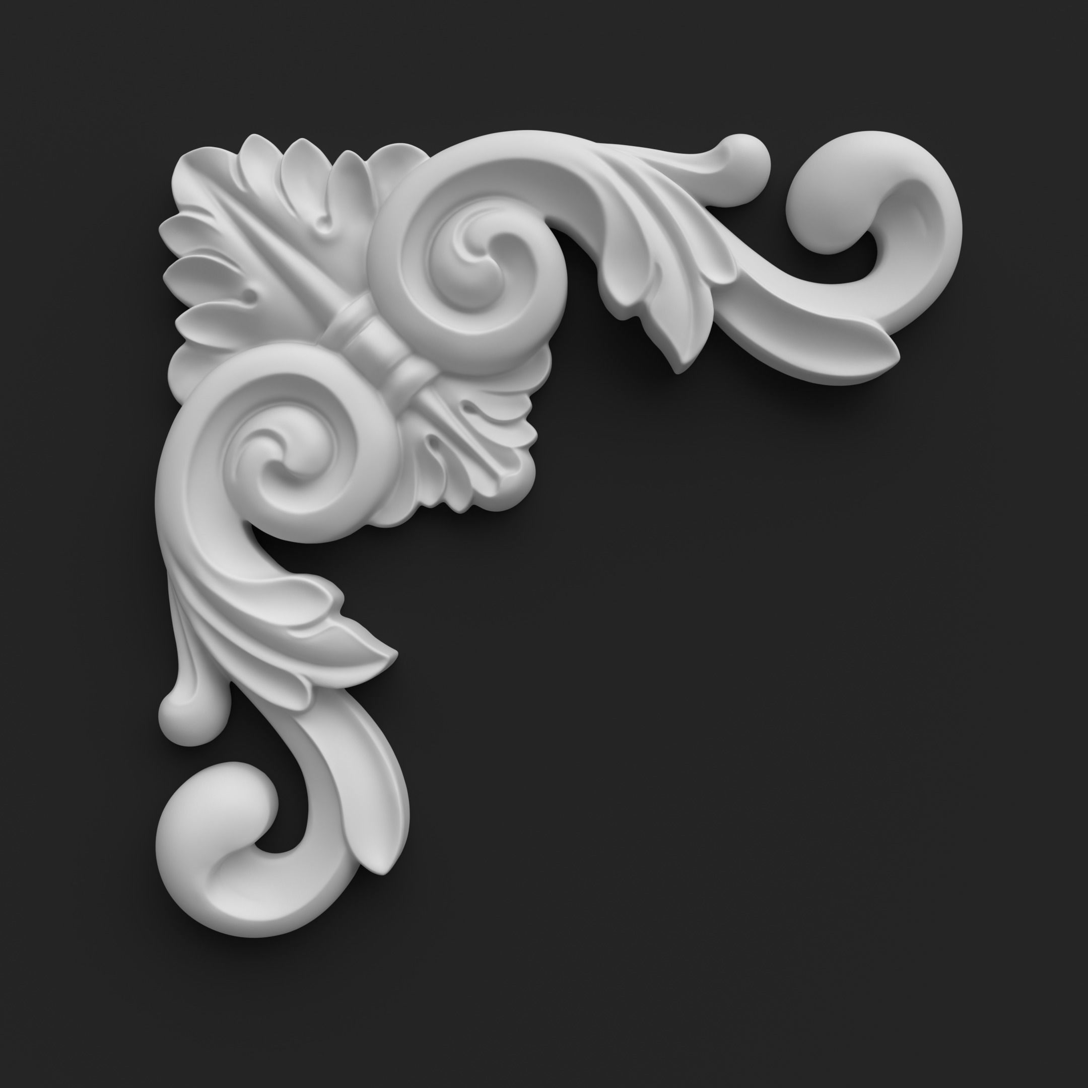 CNC model Item 3 Sculpted Ornament Pack Vol 2 3D print model_1