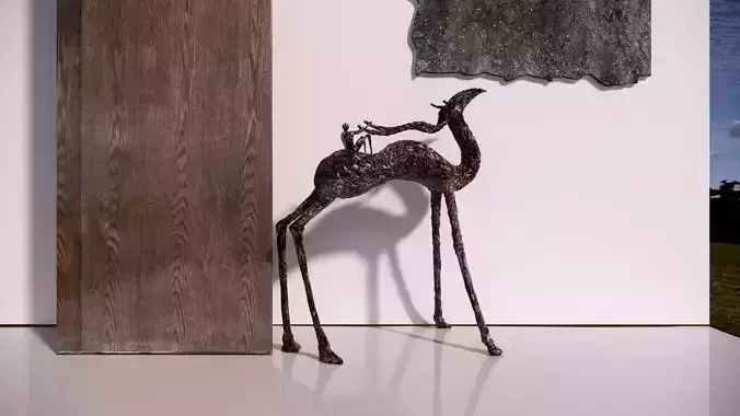 modern animal sculpture