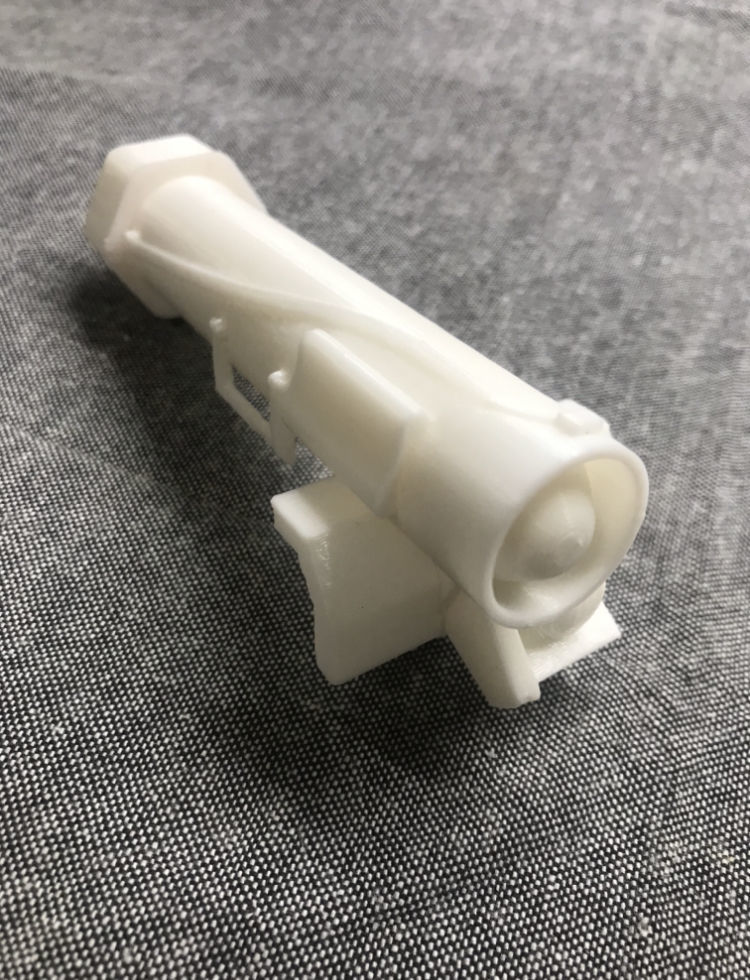 javelin rocket launcher and bomb 3D print model_1