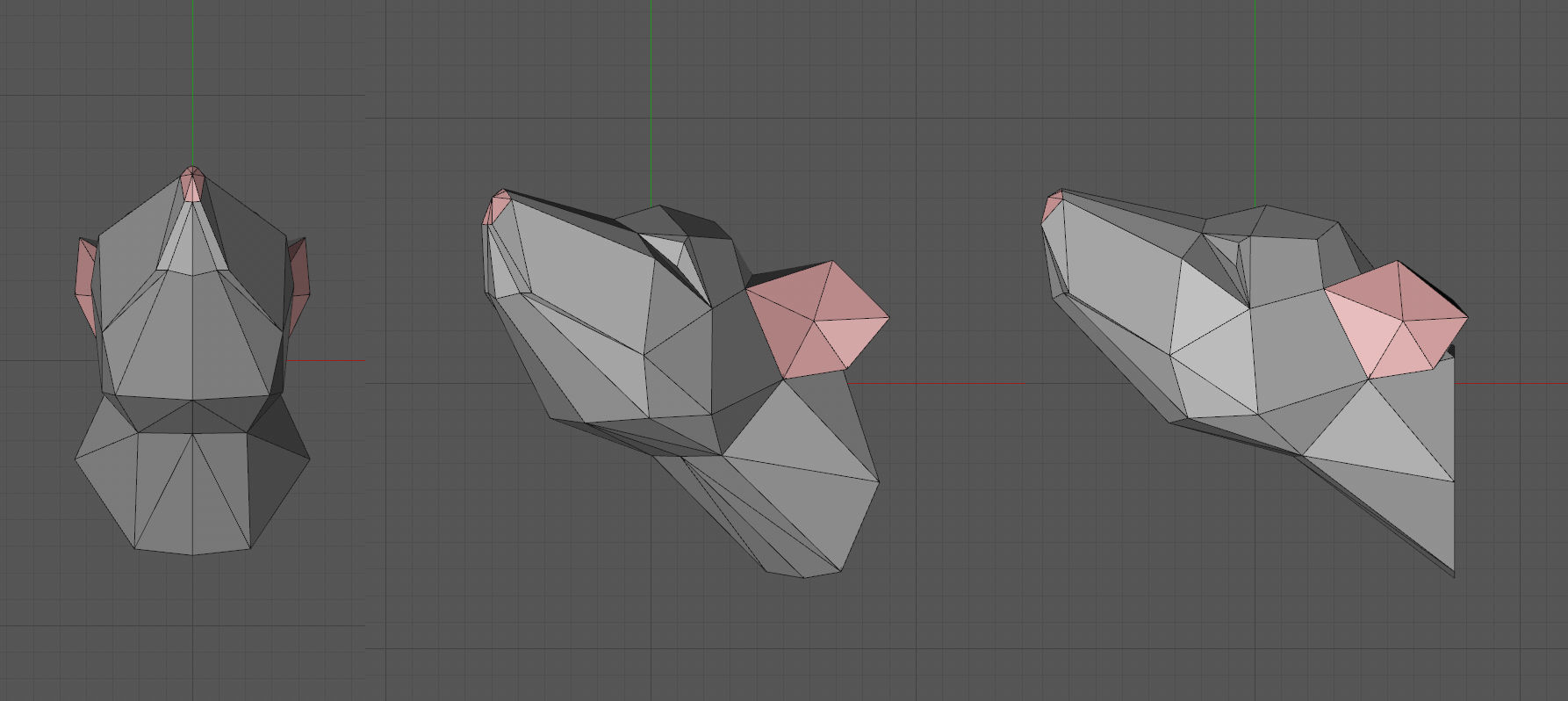 Head mouse 3D print model_1