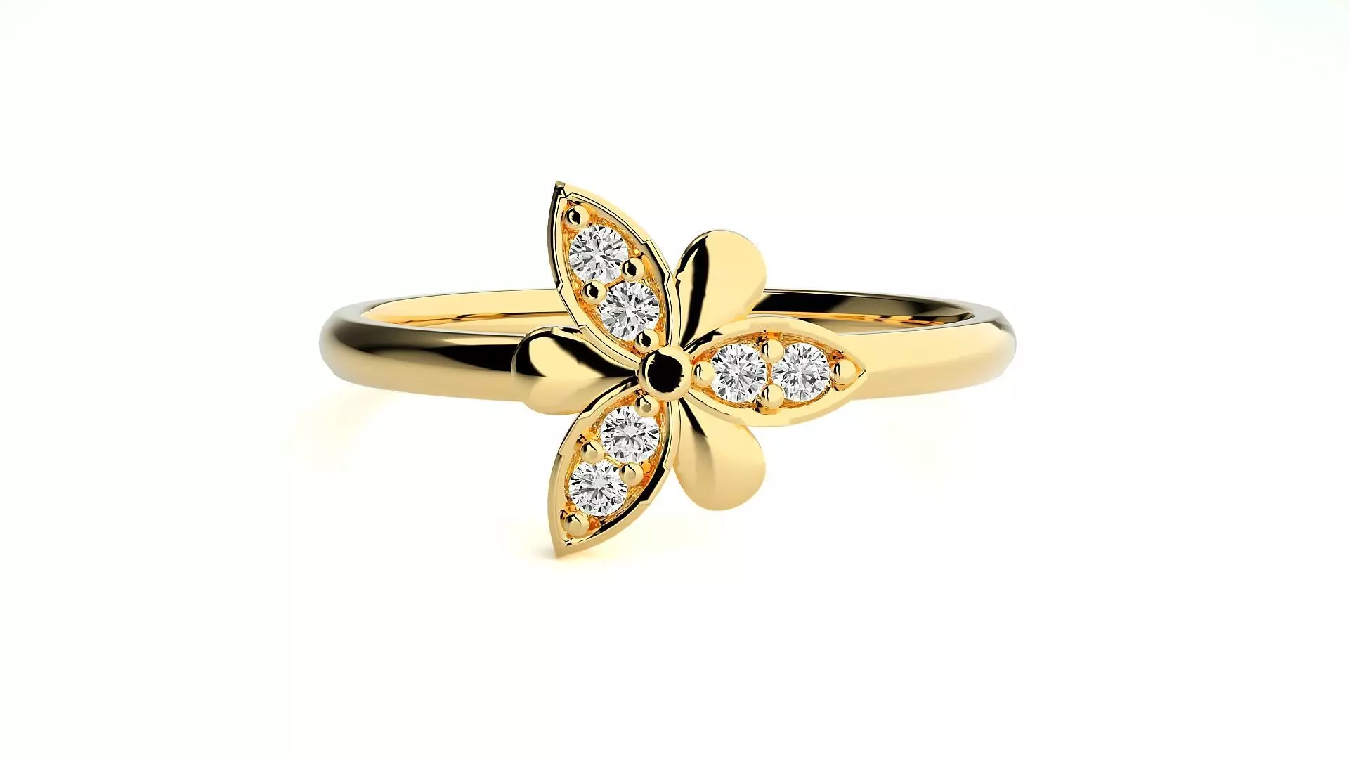 Women ring 3D print model_0