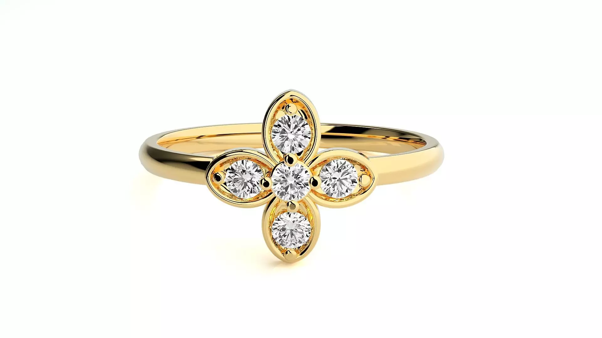 Women ring 3D print model_0