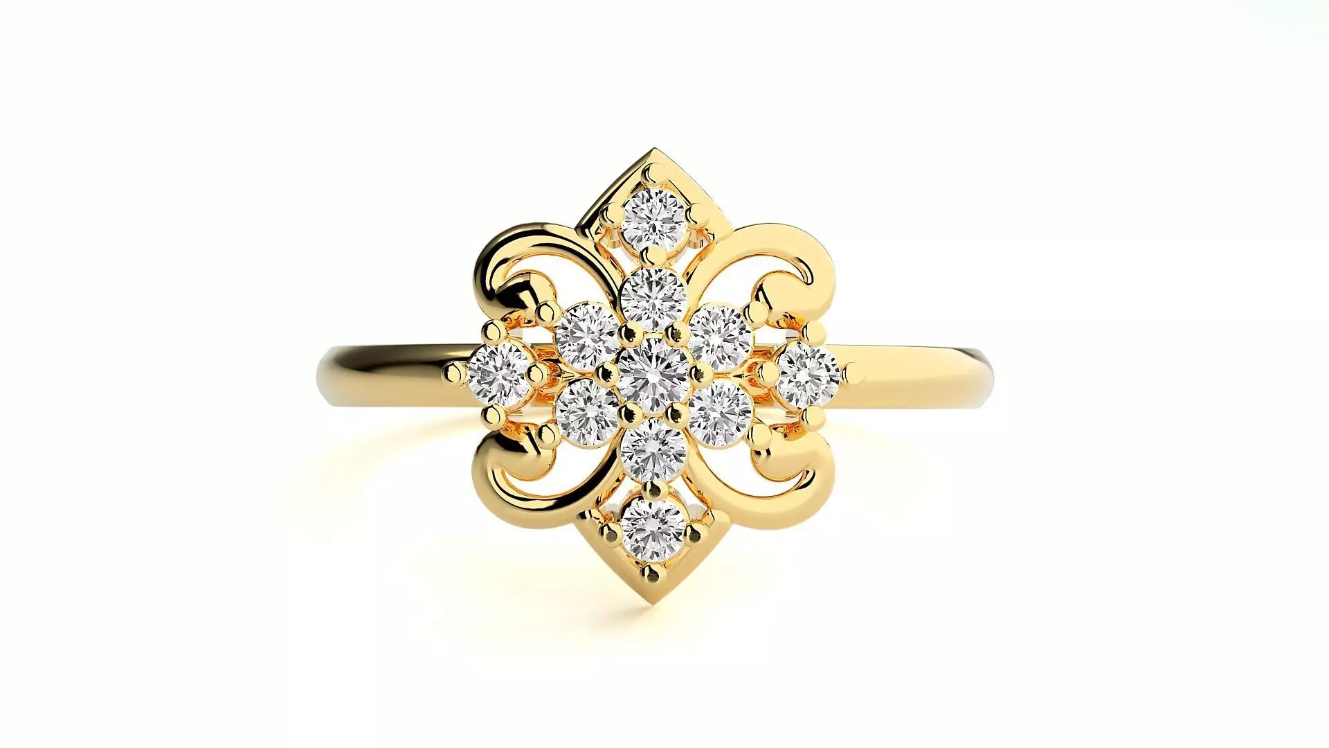Women ring 3D print model