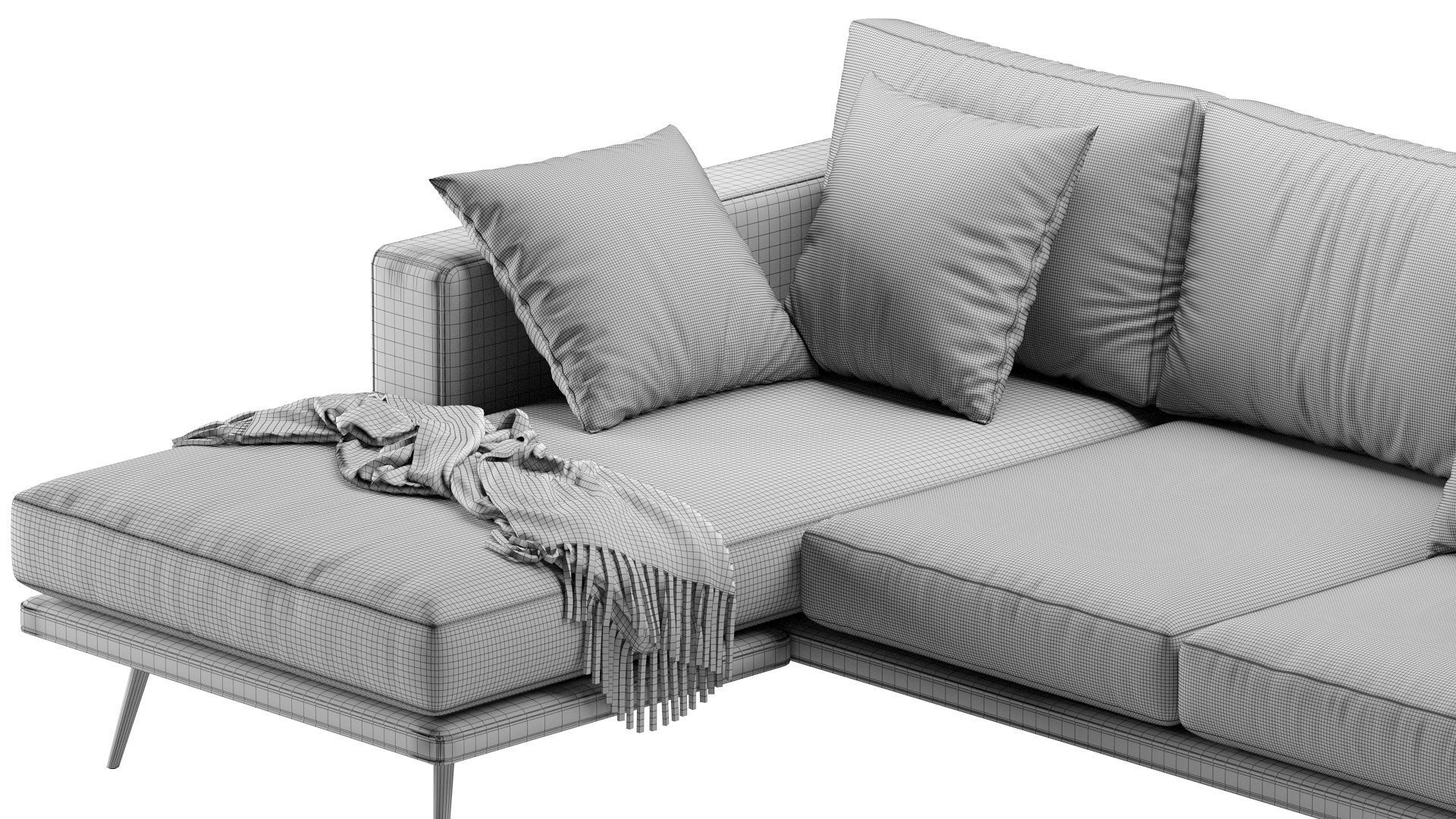 CARLTON SOFA BoConcept 3D model_25