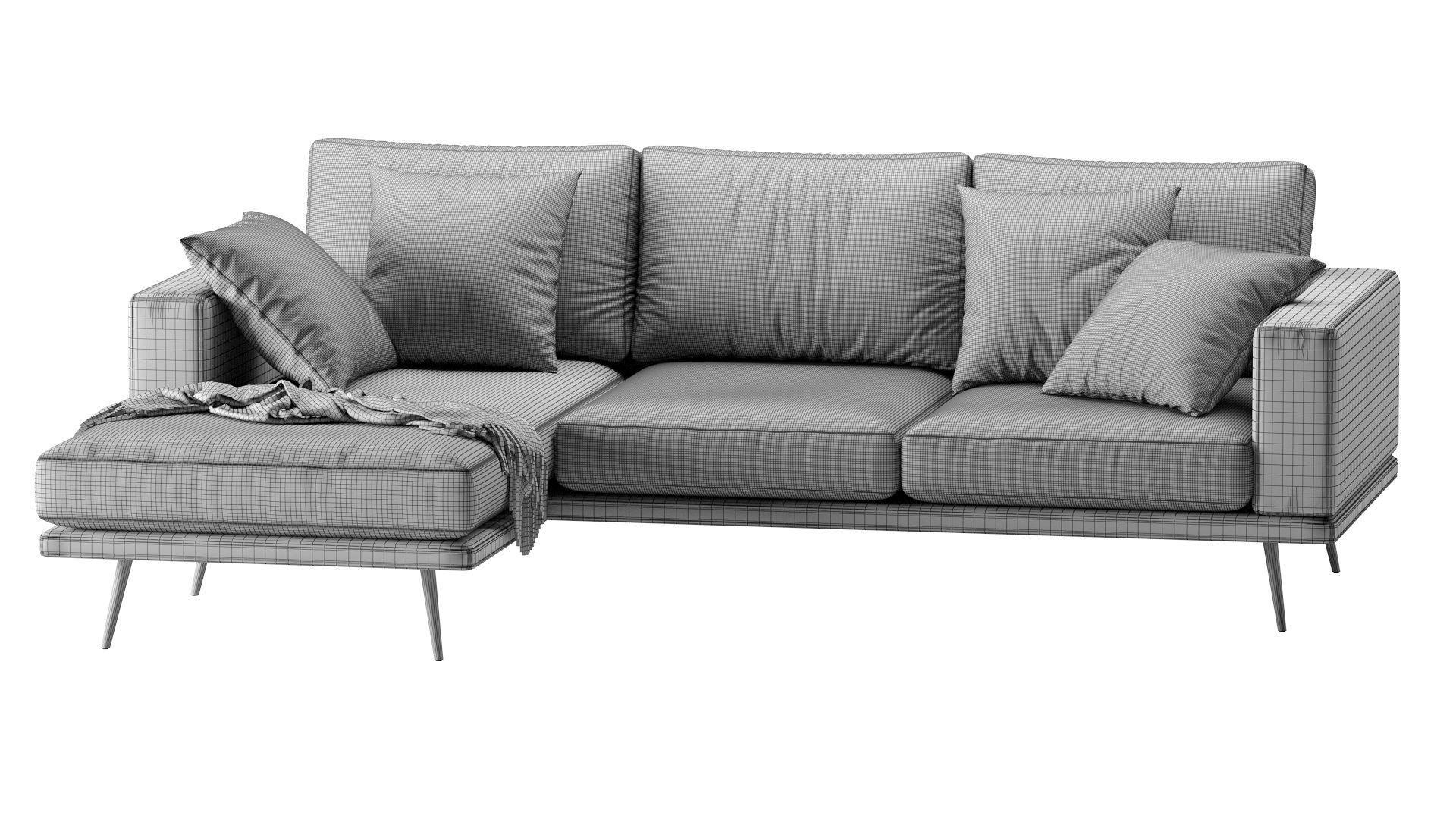 CARLTON SOFA BoConcept 3D model_19
