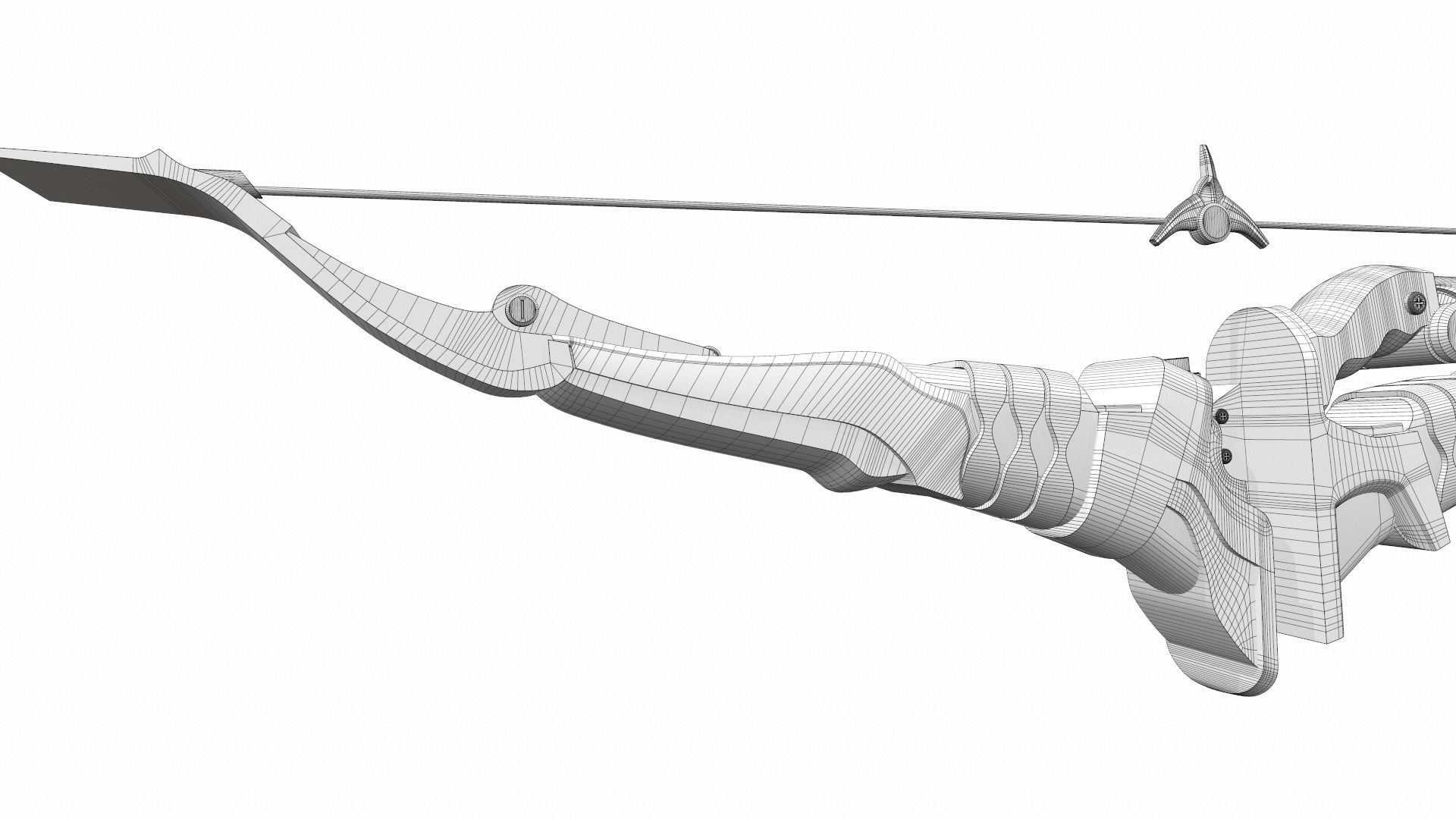 Hanzo bow v2 3D model_23