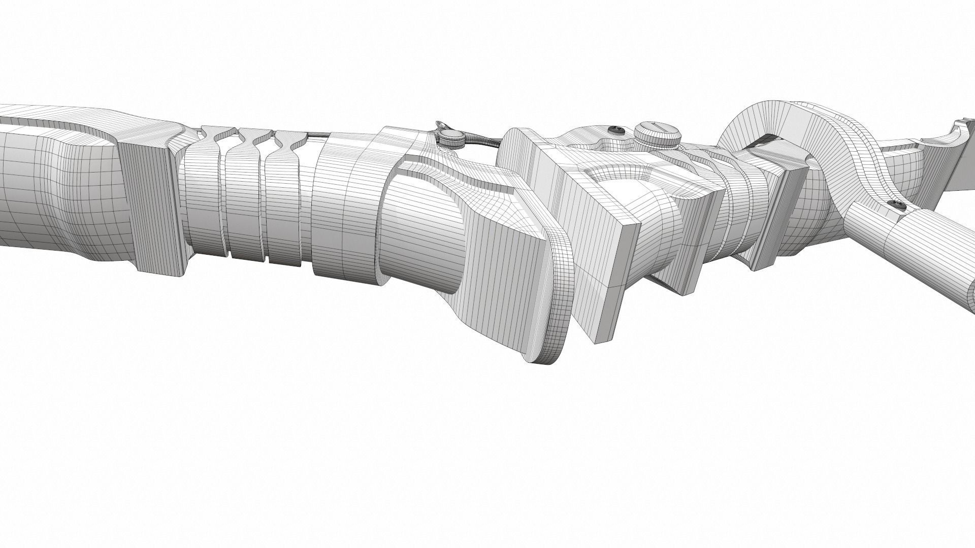 Hanzo bow v2 3D model_21